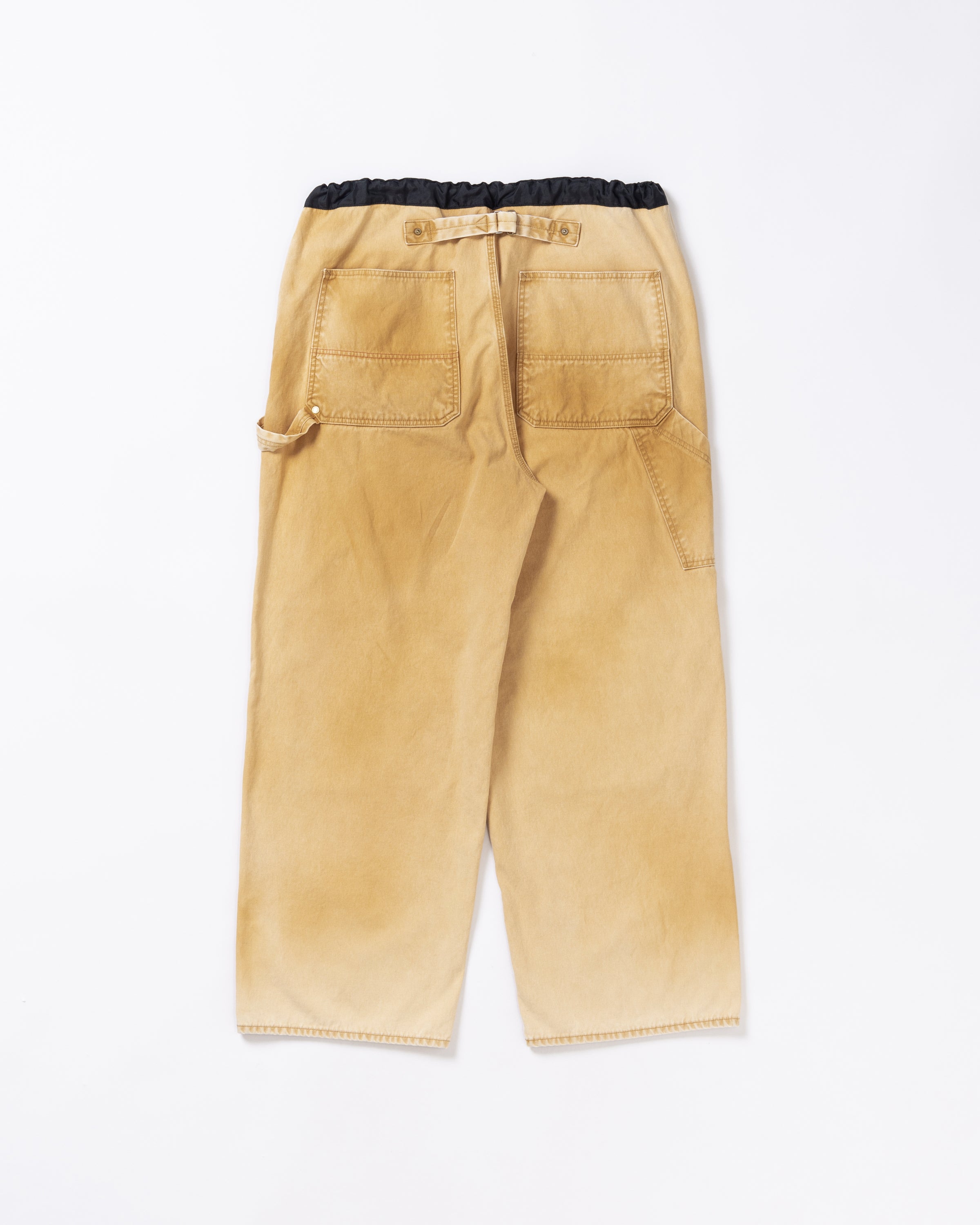 ANACHRONORM /DOUBLE KNEE DUCK PAINTER PANTS YELLOW OCHER