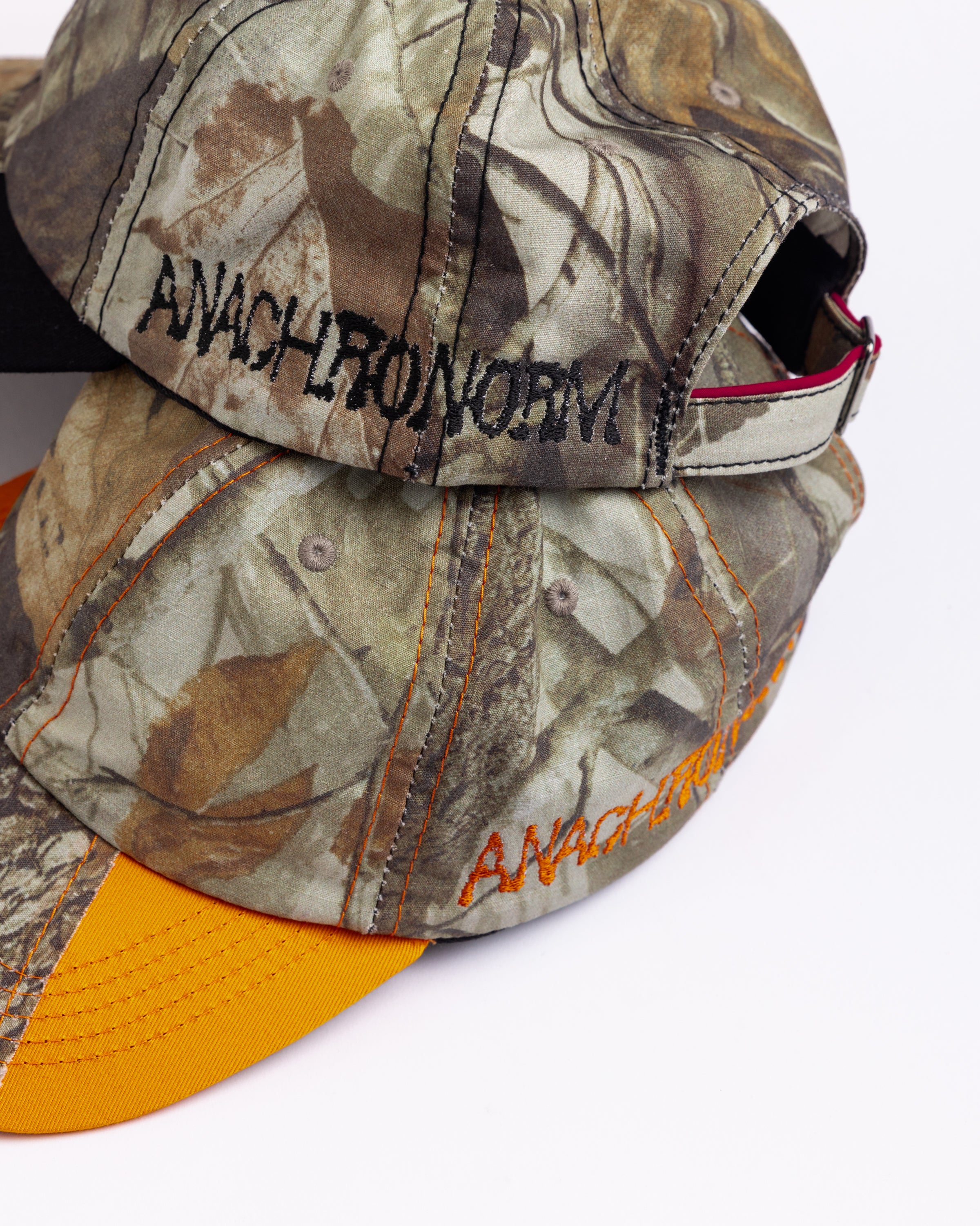 ANACHRONORM / RIPSTOP REALTREE EXCHANGE CAP - REALTREE×ORANGE