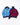 ANACHRONORM /BICOLOR DRIVERS KNIT BURGUNDY