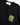 ANACHRONORM / STICKER MOTIF PRINTED S/S T-S - BLACK