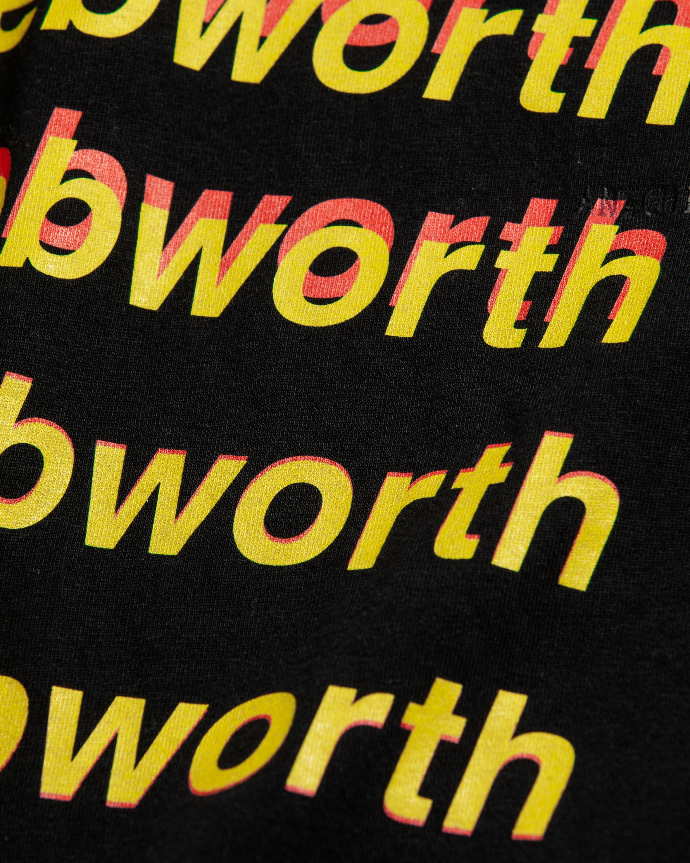 ANACHRONORM / GRADATION PRINTED S/S T-S - BLACK