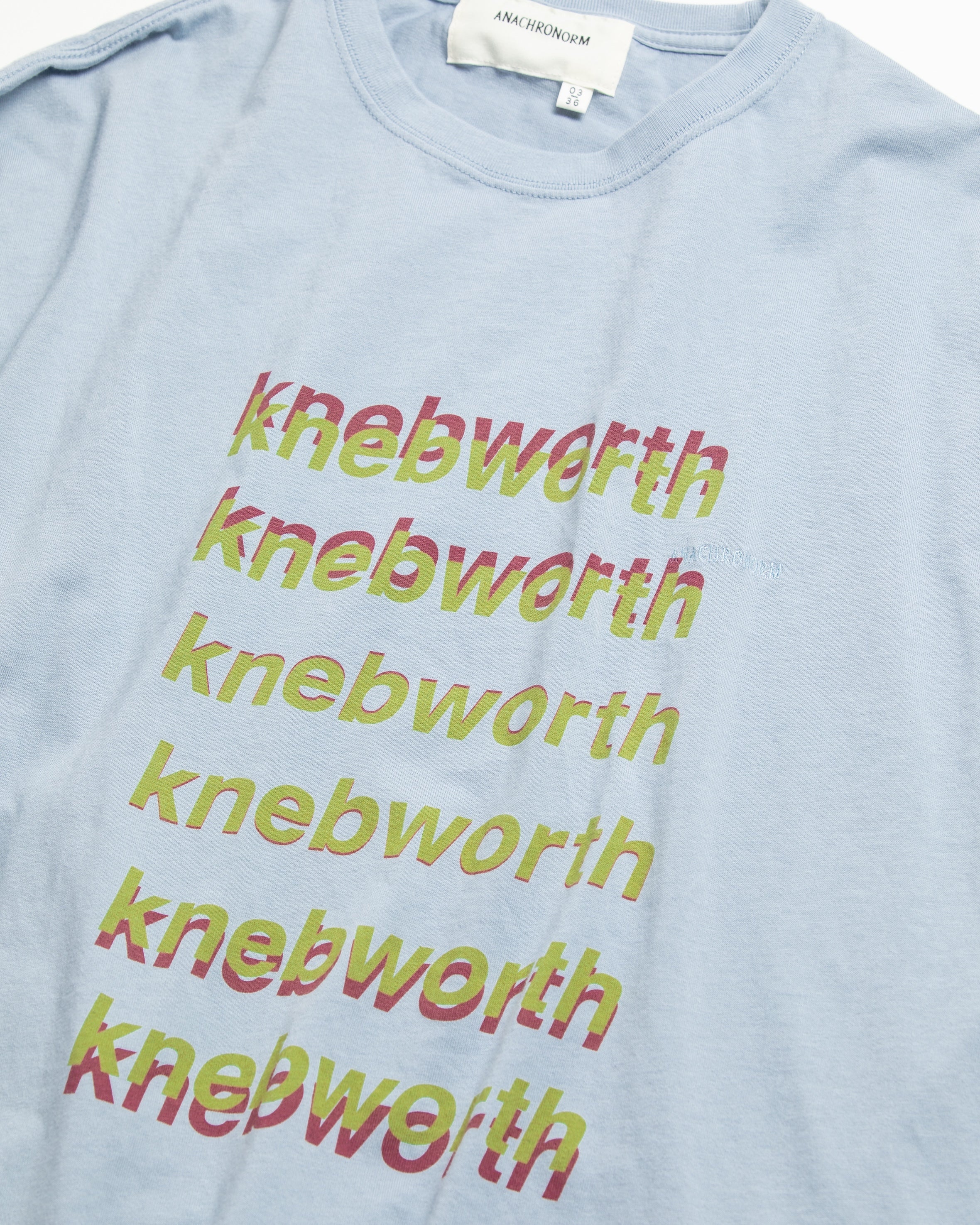 ANACHRONORM / GRADATION PRINTED S/S T-S - SAX
