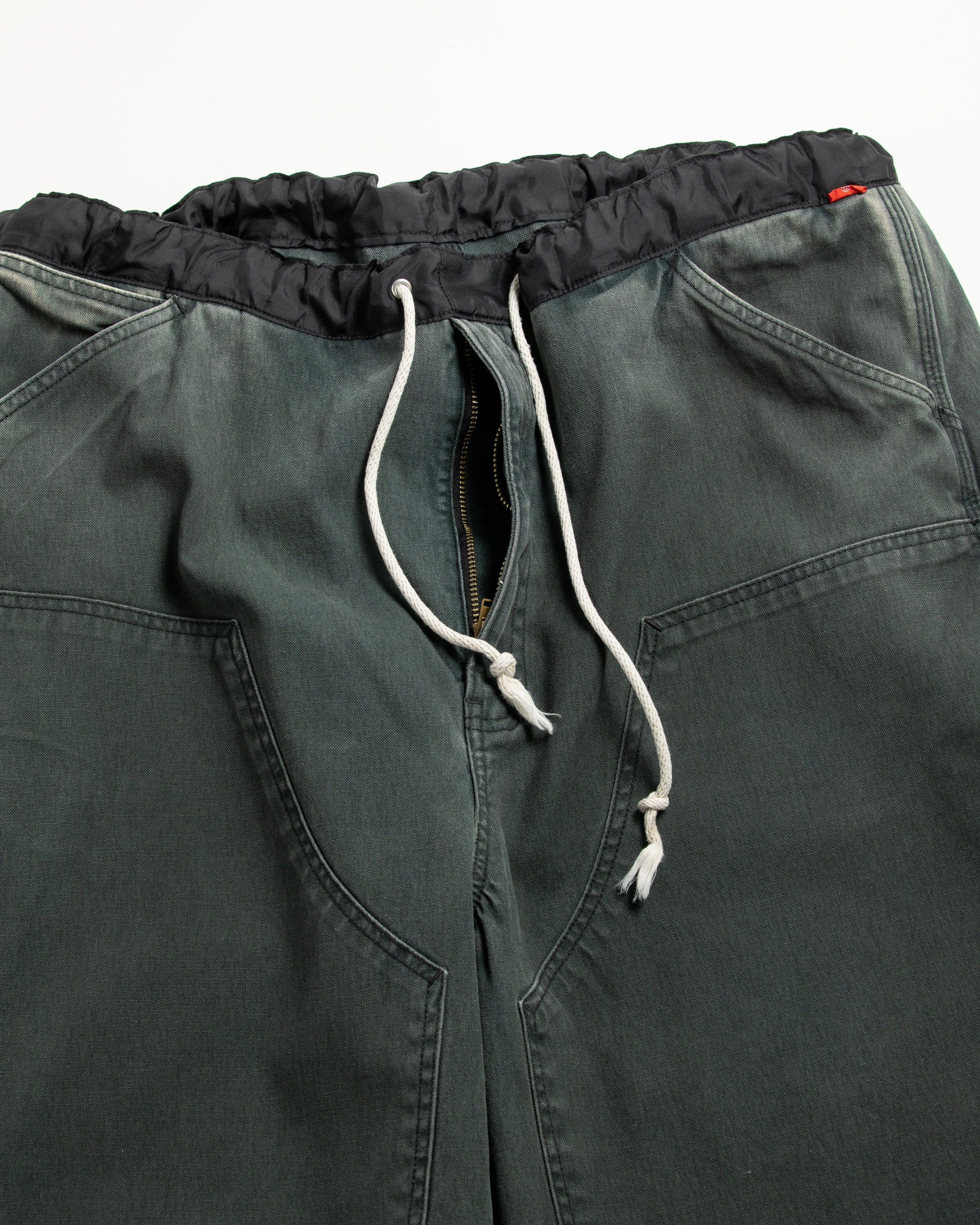 ANACHRONORM /DOUBLE KNEE DUCK PAINTER PANTS BLACK