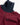 ANACHRONORM /BICOLOR DRIVERS KNIT BURGUNDY