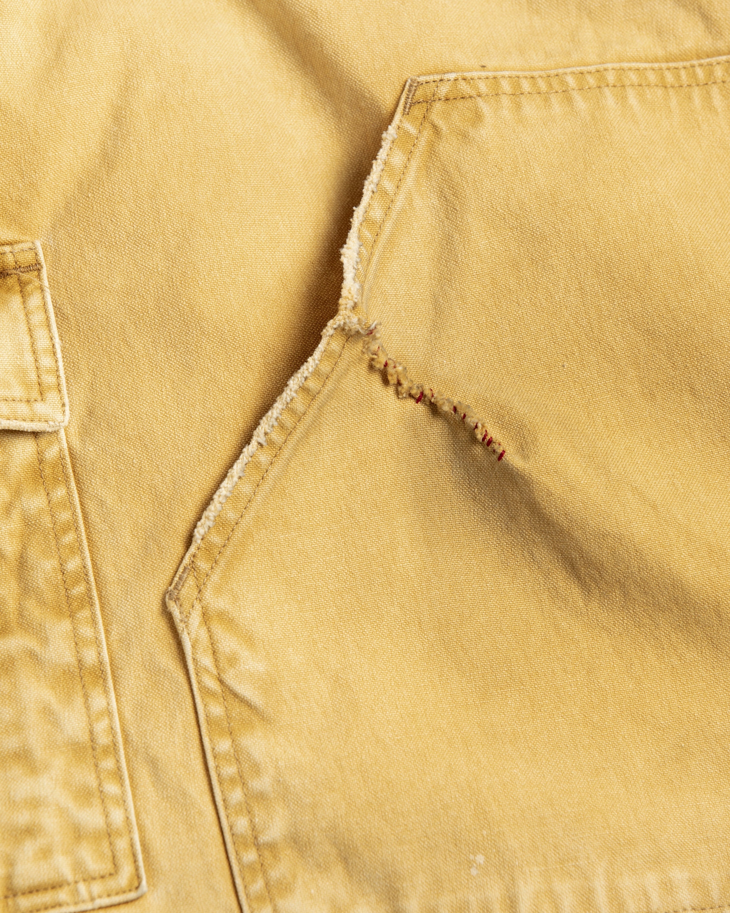 Remaked ANACHRONORM / REMAKED REVERSIBLE DUCK VEST - YELLOW OCHER – BALANCE