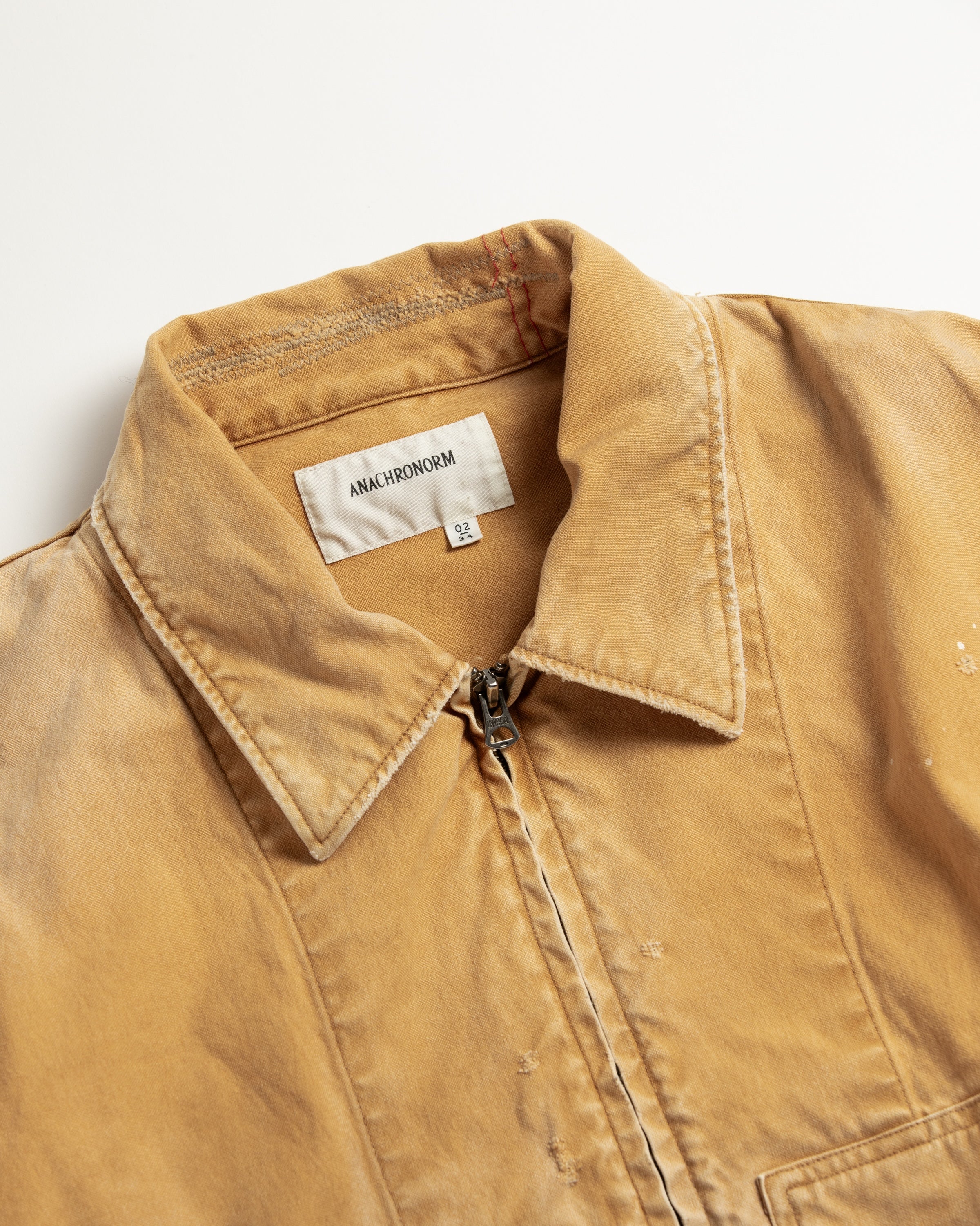 ANACHRONORM /REMAKED DETROIT DUCK JACKET YELLOW OCHER
