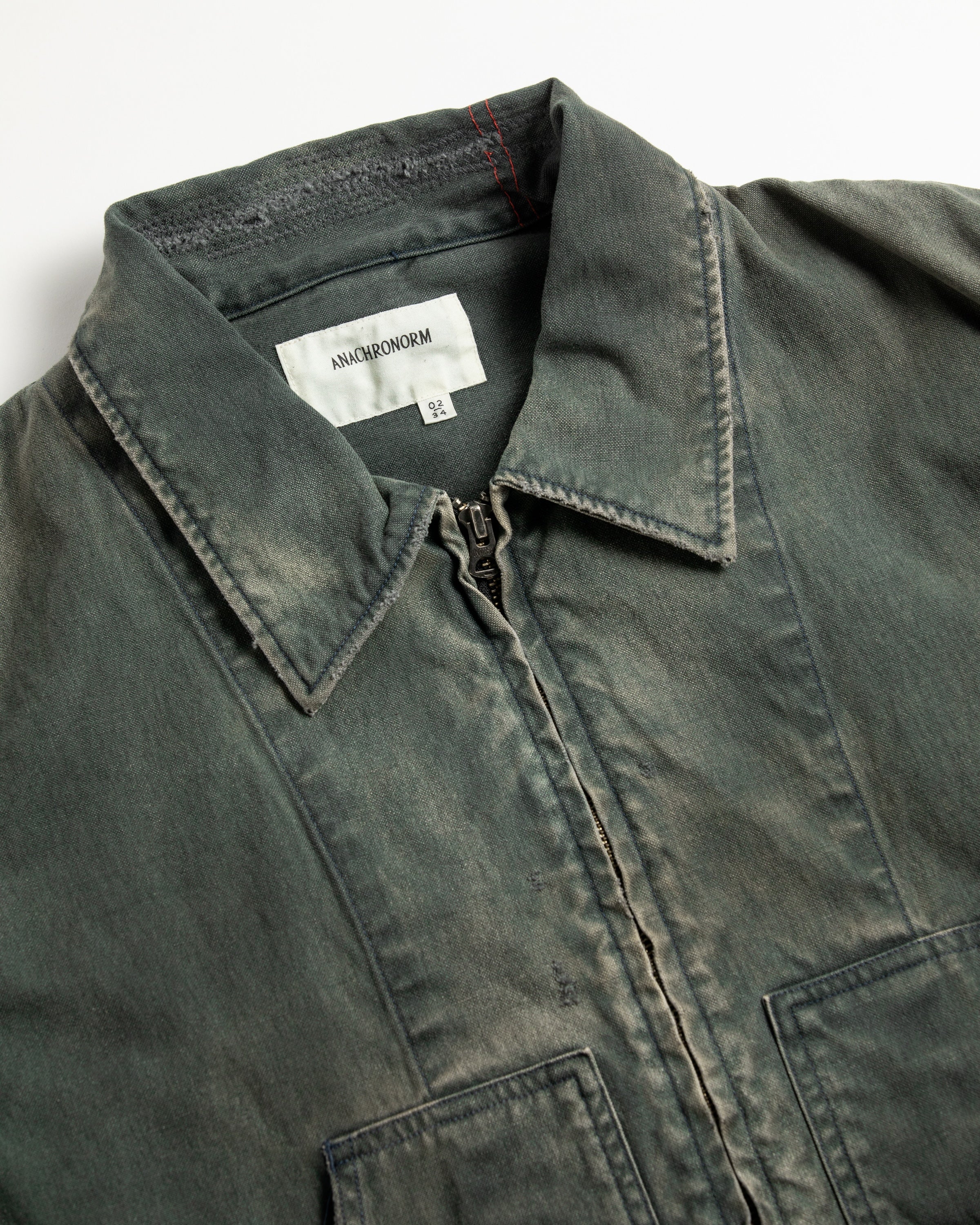 ANACHRONORM /REMAKED DETROIT DUCK JACKET BLACK