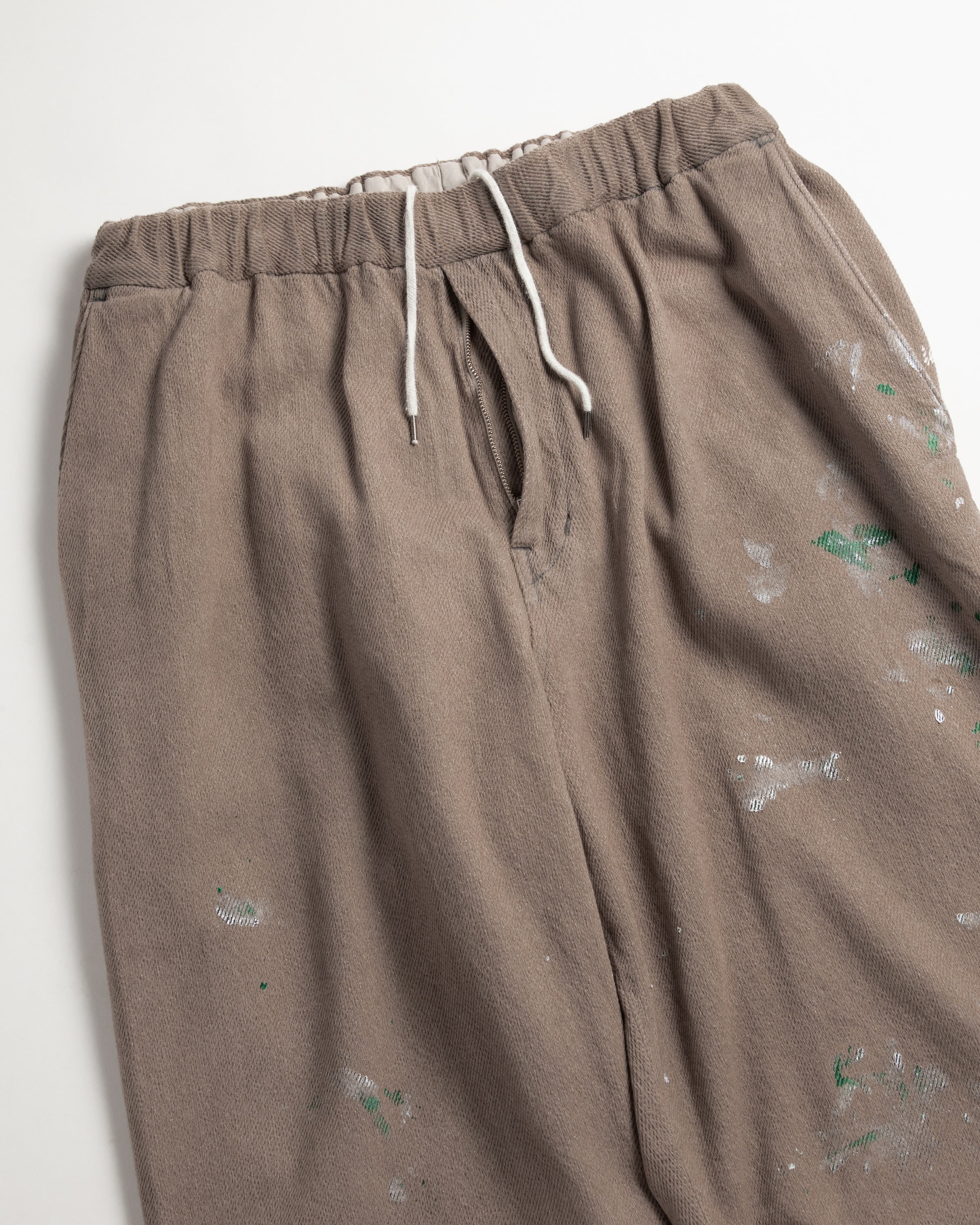 ANACHRONORM /LOOSE DENIM WIDE EASY PANTS BEIGE