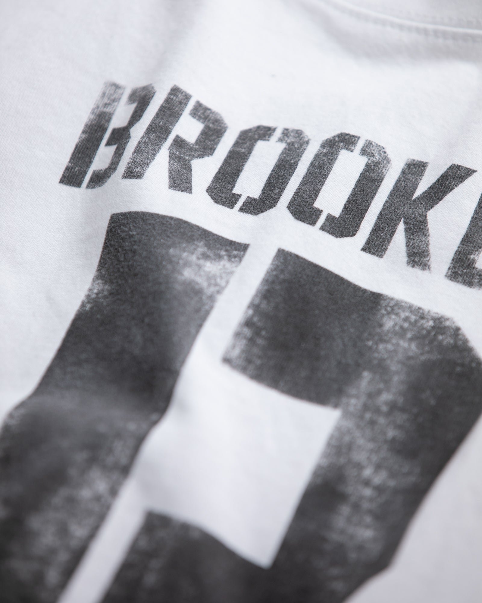 ANACHRONORM / BROOKLYN PRINTED S/S T-S - WHITE