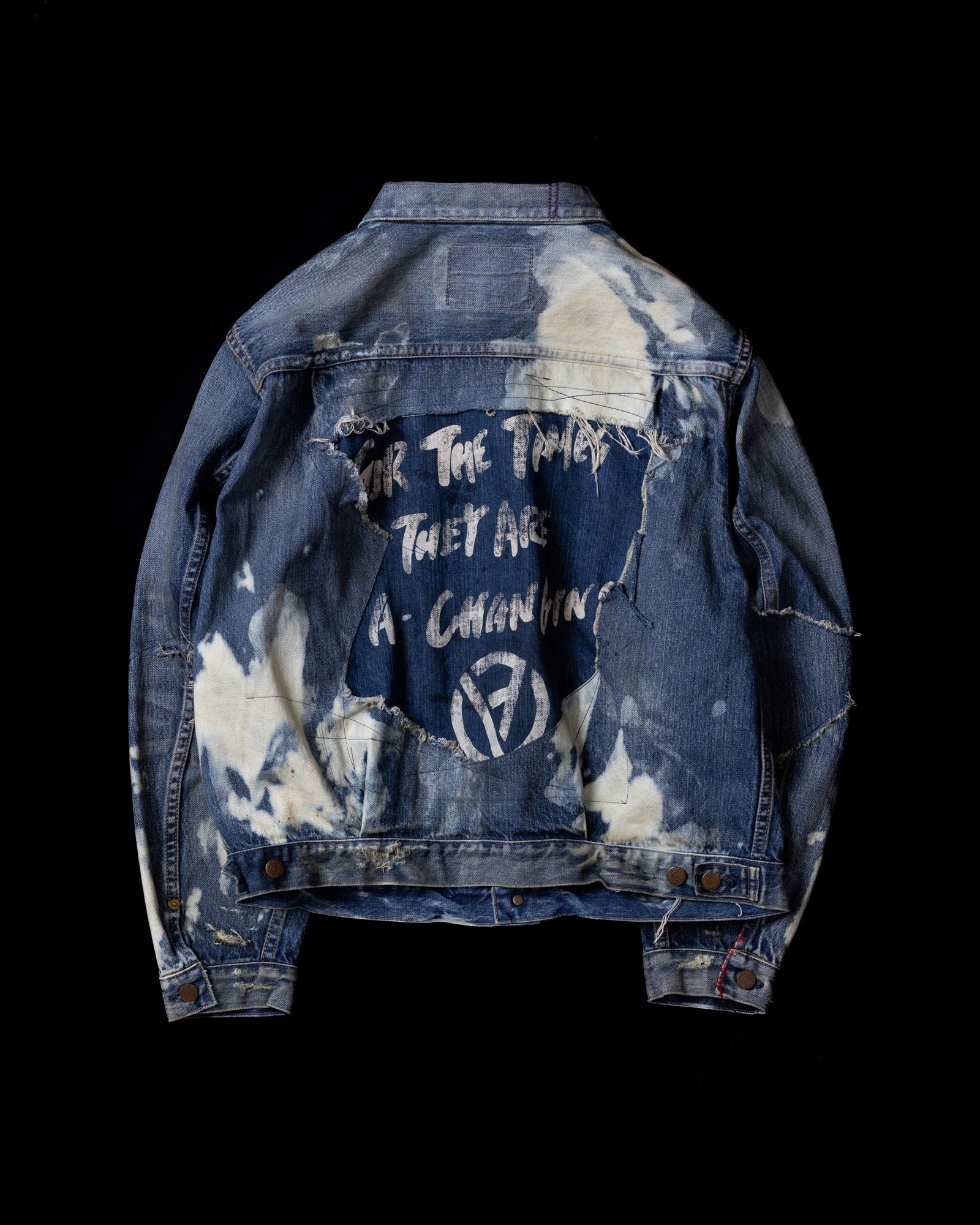 ANACHRONORM / HARD REMAKED FRONT TUCK DENIM JACKET - INDIGO (REMAKE)