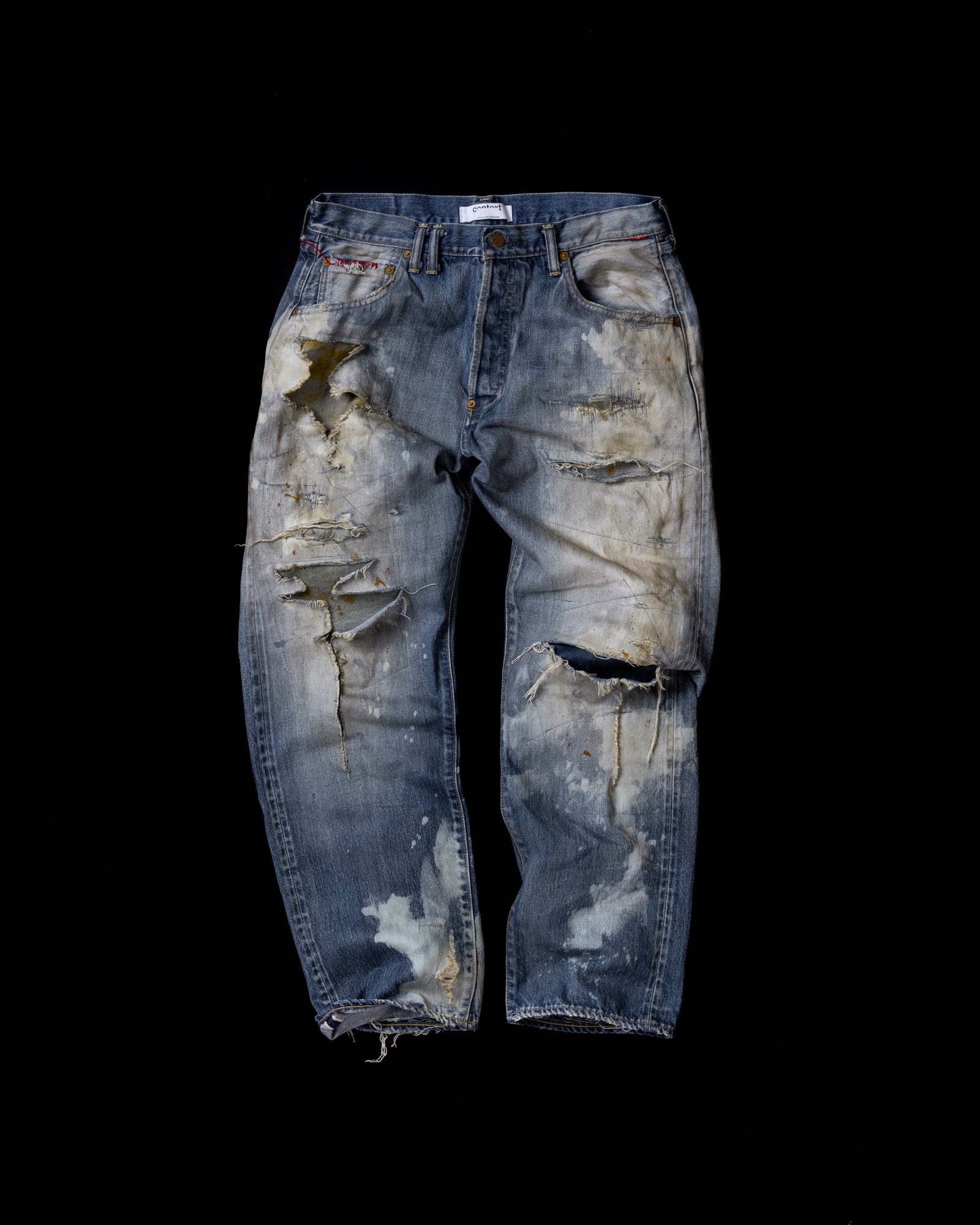ANACHRONORM / HARD REMAKED REGULAR TAPERED 5P PANTS - INDIGO(REMAKE)
