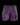 ANACHRONORM / DOUBLE KNEE DAMAGED PAINTER SHORT PANTS - PURPLE