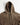 ANACHRONORM / FADED FULL ZIP HOODIE BROWN