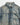ANACHRONORM  /  DAMAGED DENIM JACKET  LIGHT INDIGO