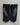 ANACHRONORM / Suede Knit Mix Glove by ISLAND KNIT WORKS - BLACK