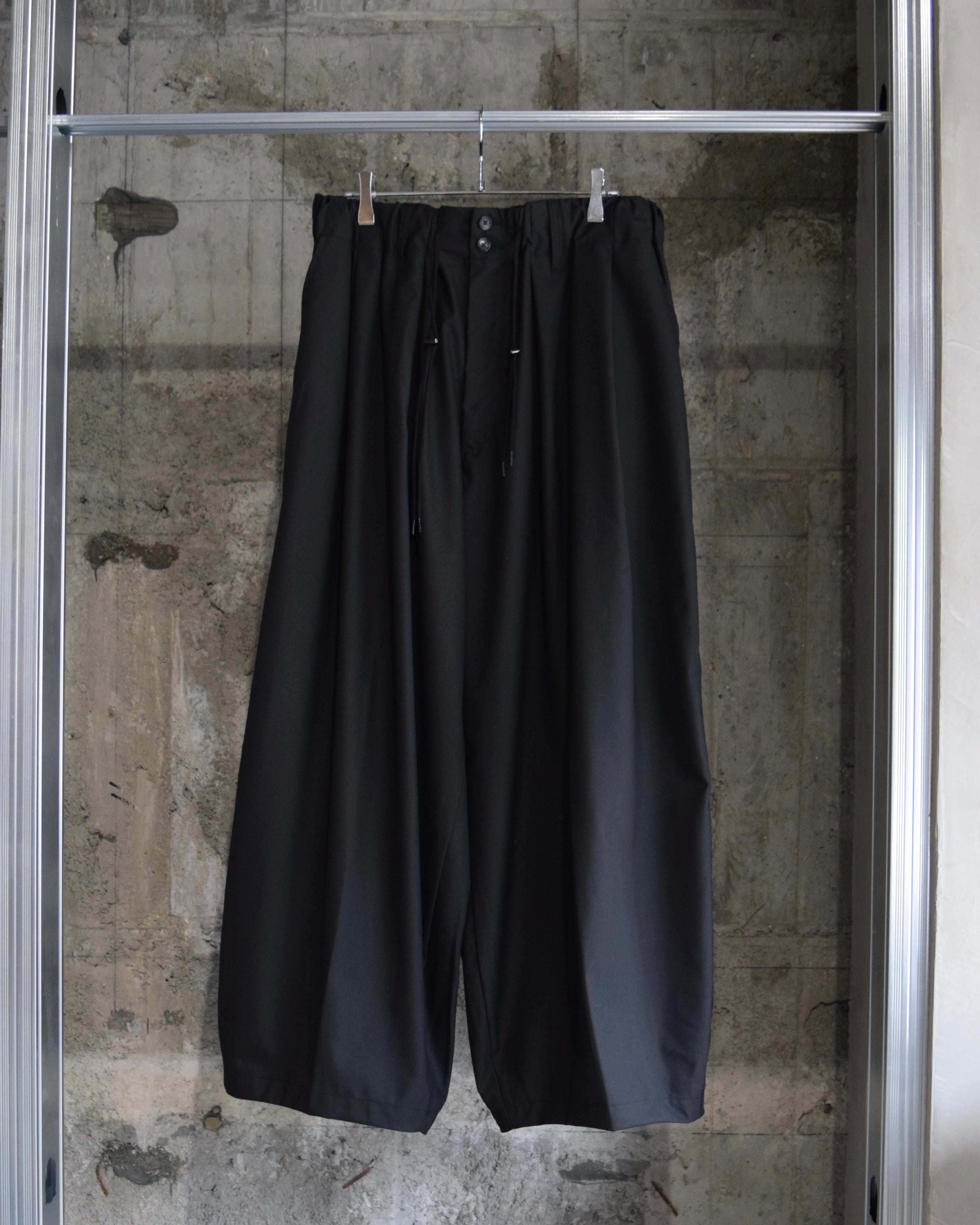 Sillage / circular pants - BLACK