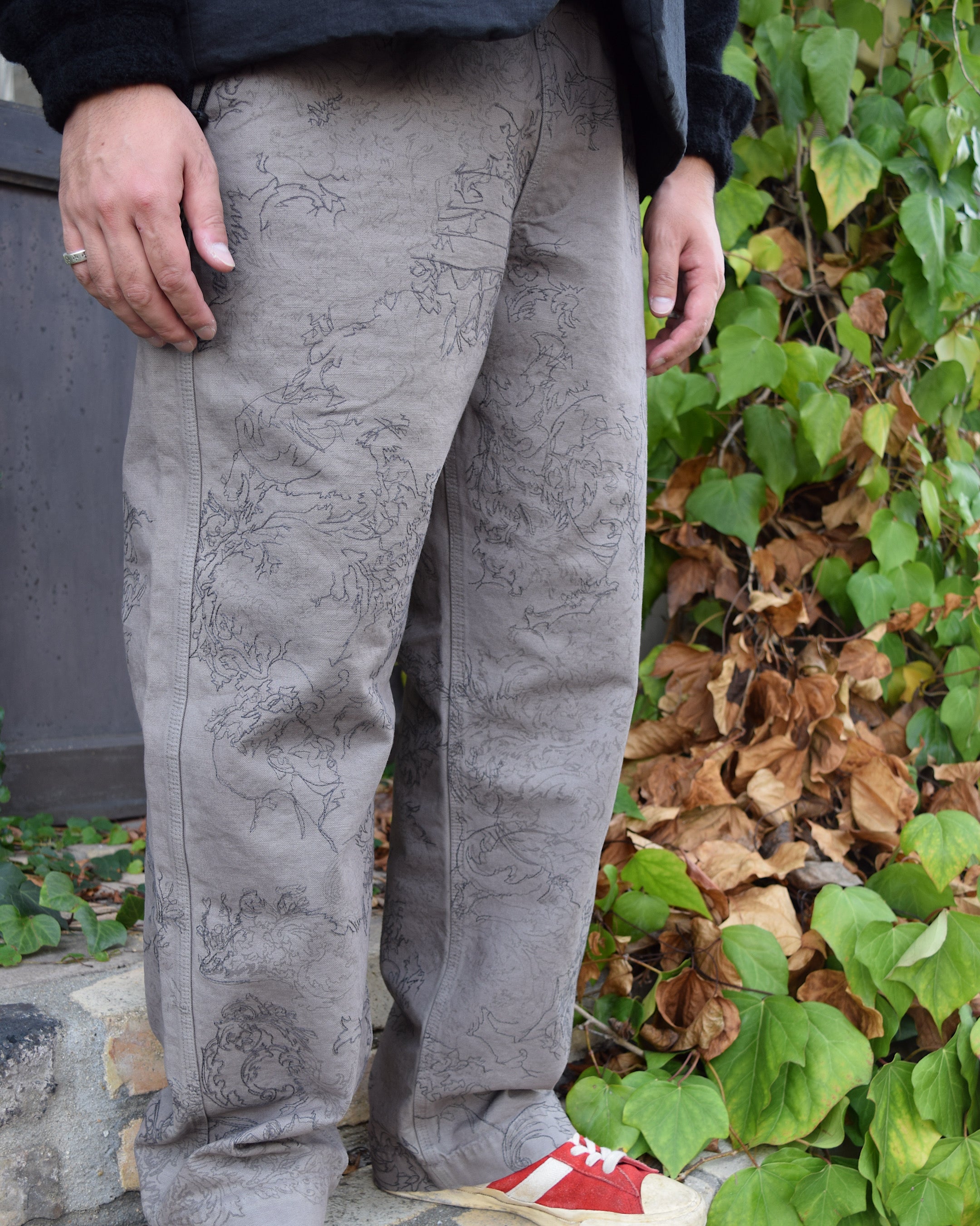 samuel zelig / Underdrawing Pant - Charcoal