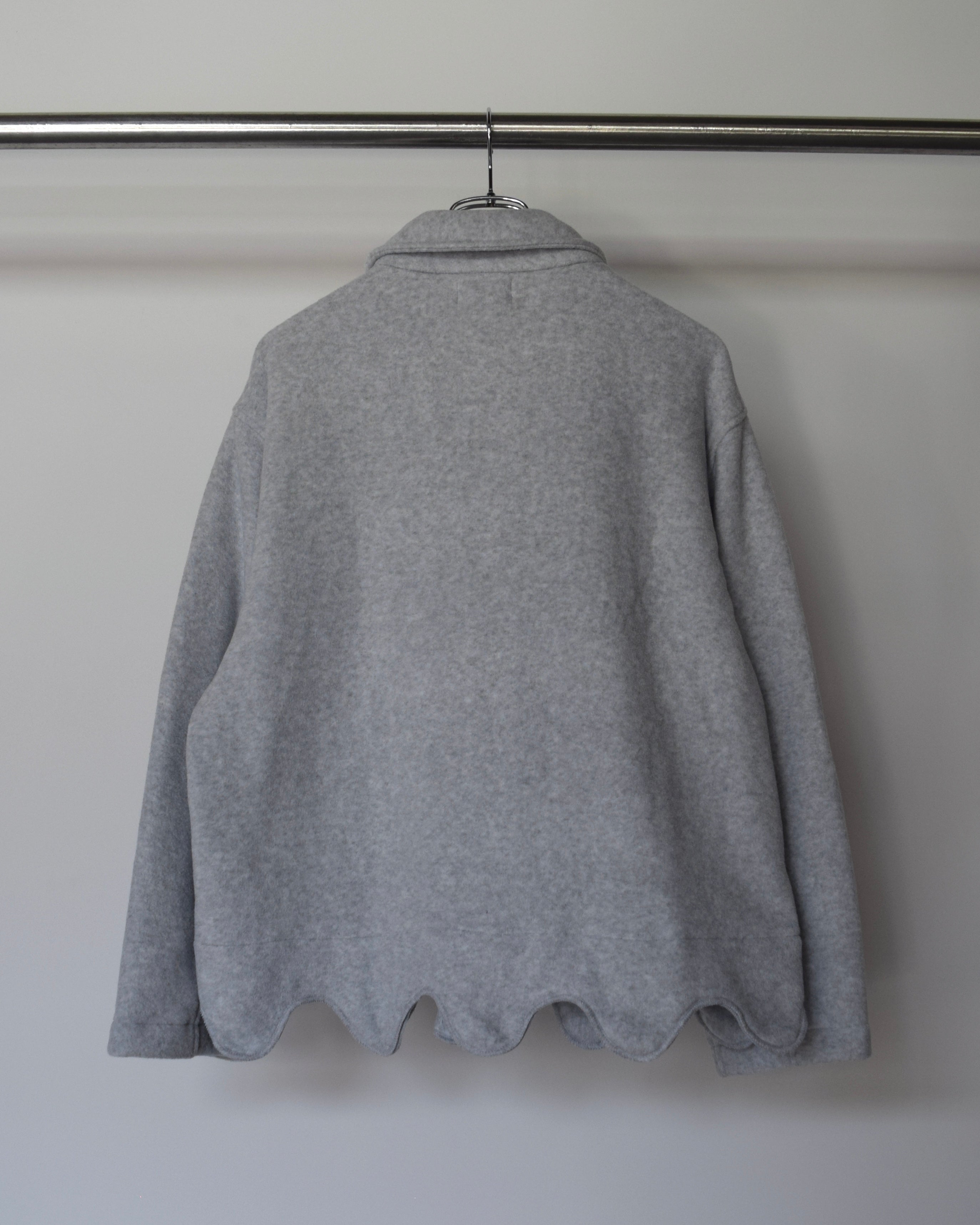 NICK GEAR / Wave fleece jacket - Gray