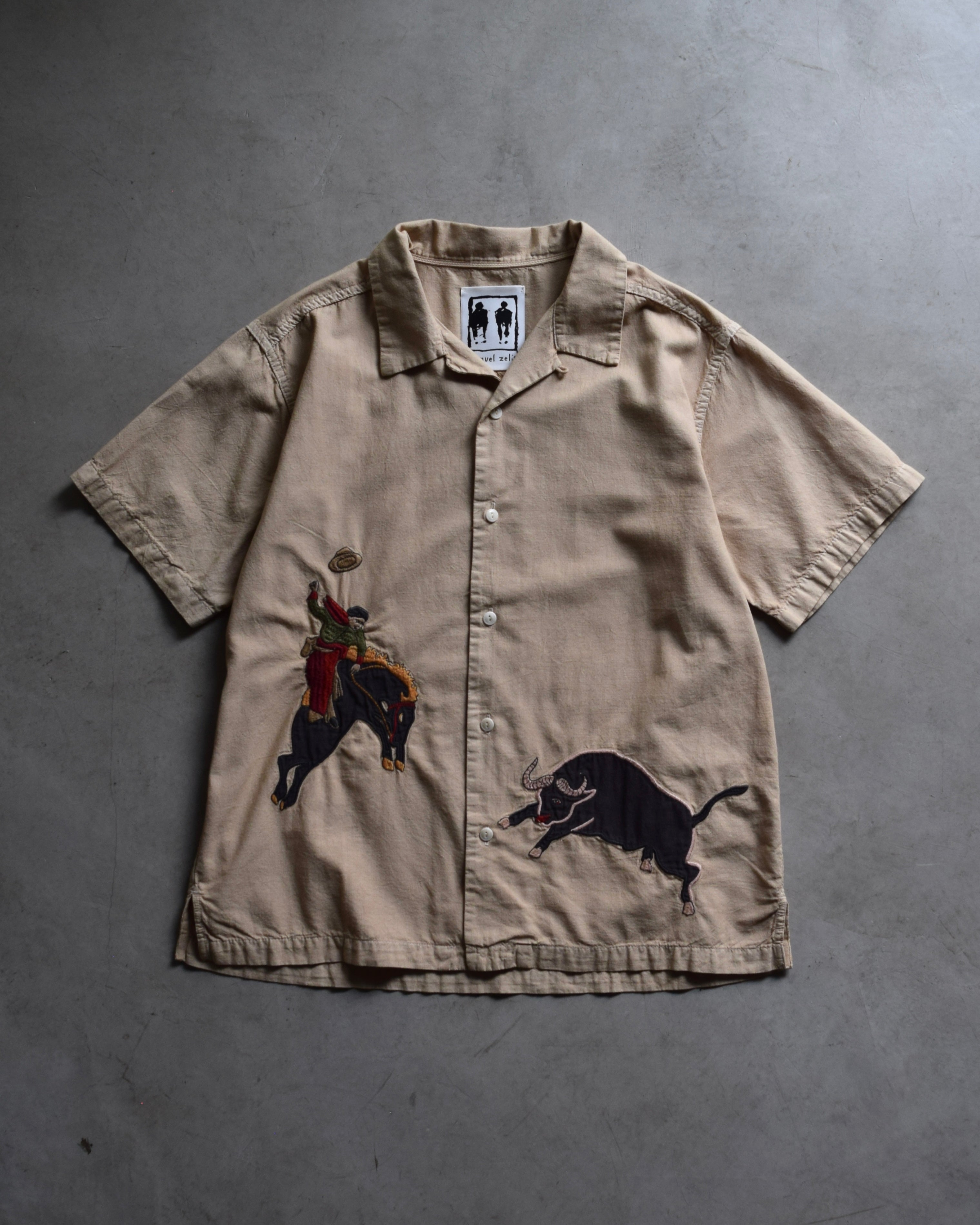 samuel zelig / Rodeo Camp Shirt - Natural Tint