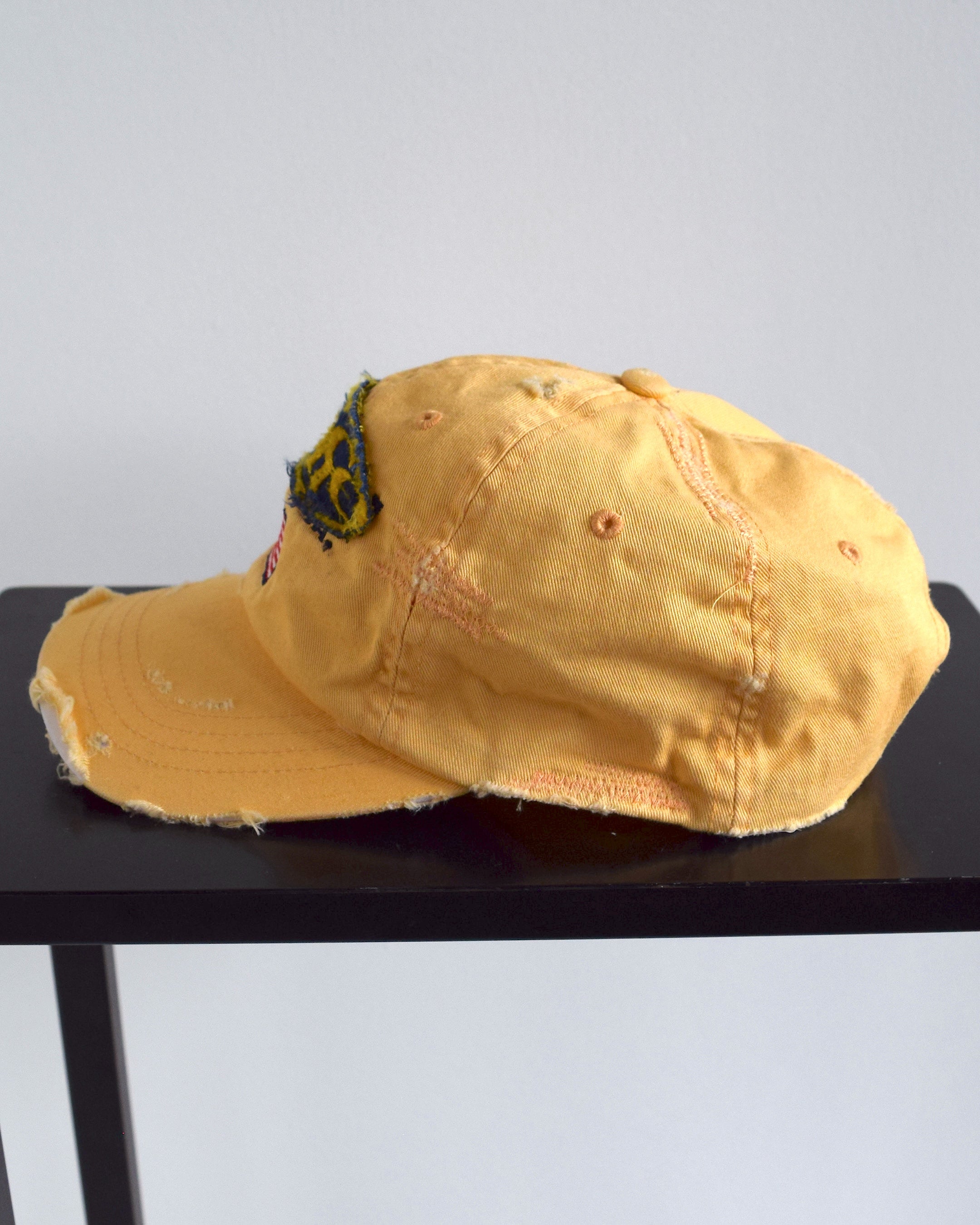 BALANCE OKAYAMA / BALANCE oval logo Distressed cap - No.9