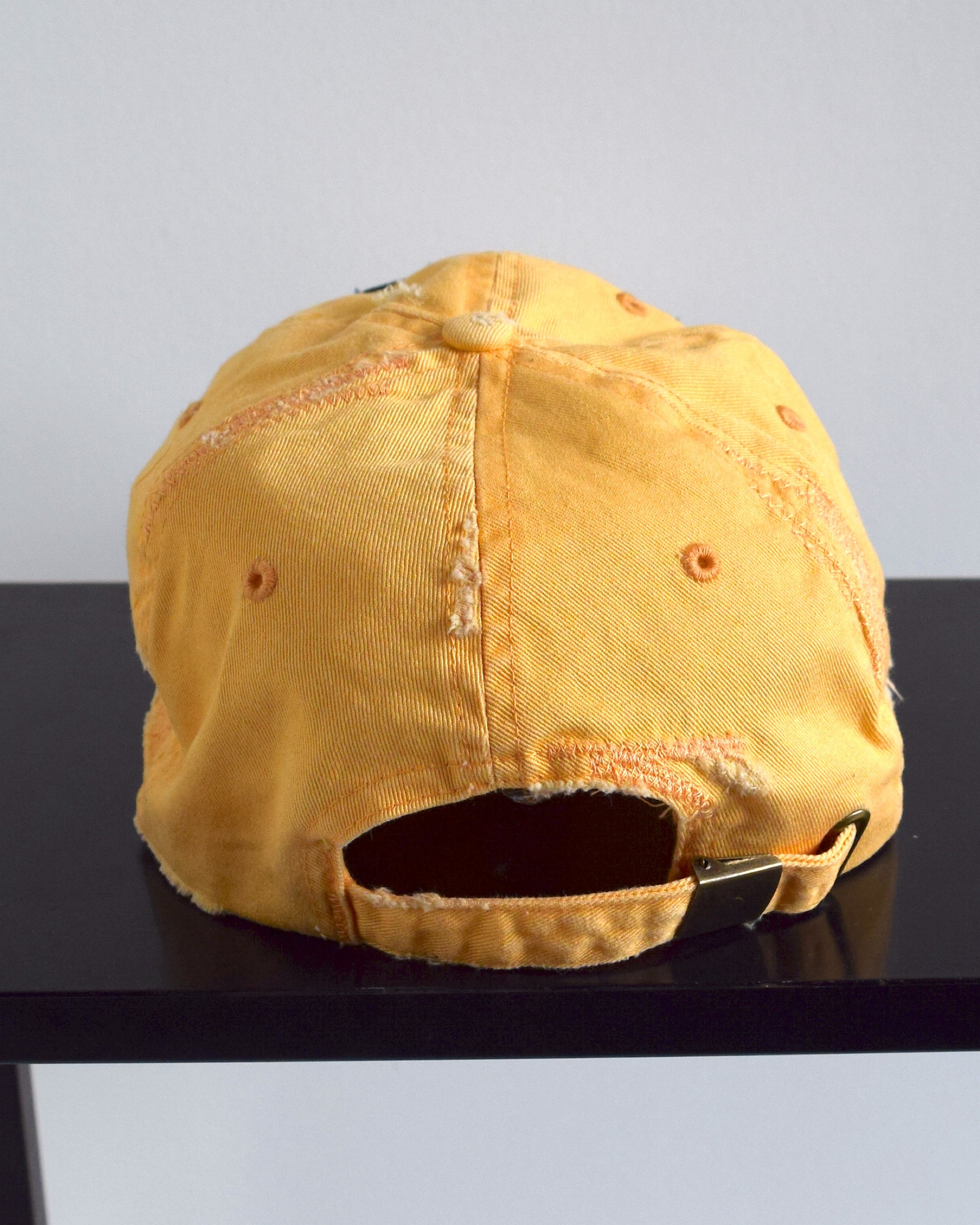 BALANCE OKAYAMA / BALANCE oval logo Distressed cap - No.9
