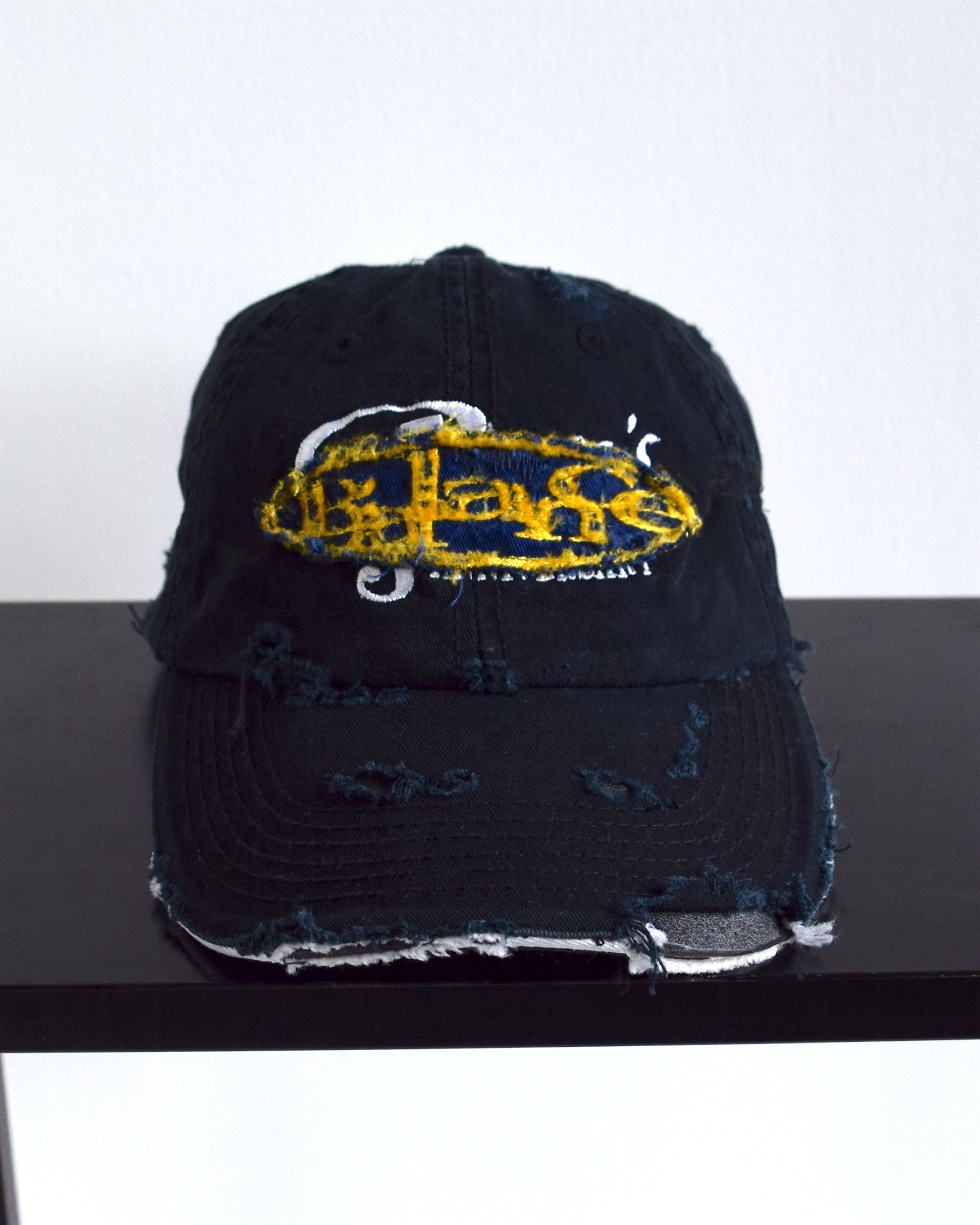 BALANCE OKAYAMA / BALANCE oval logo Distressed cap - No.17