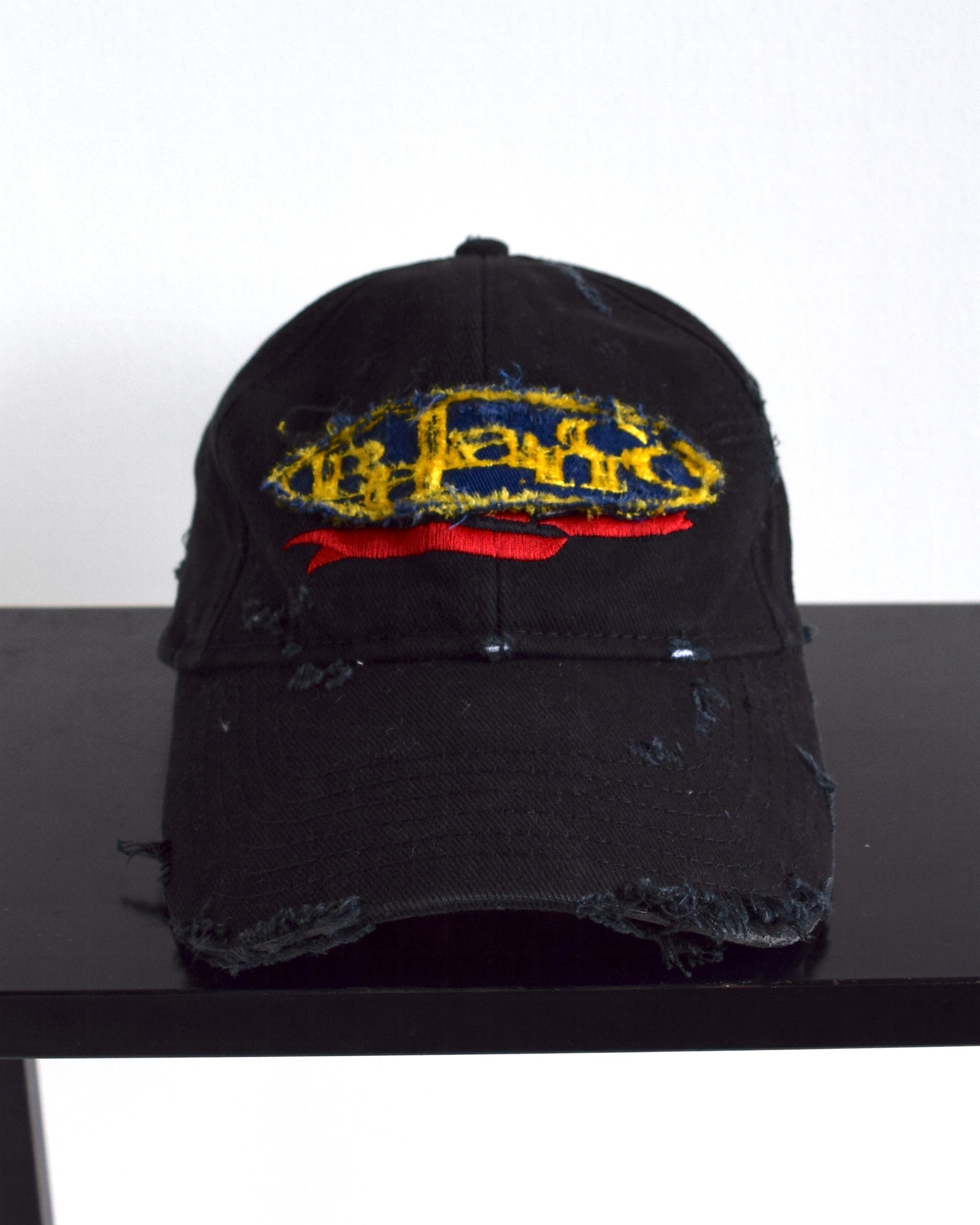 BALANCE OKAYAMA / BALANCE oval logo Distressed cap - No.4