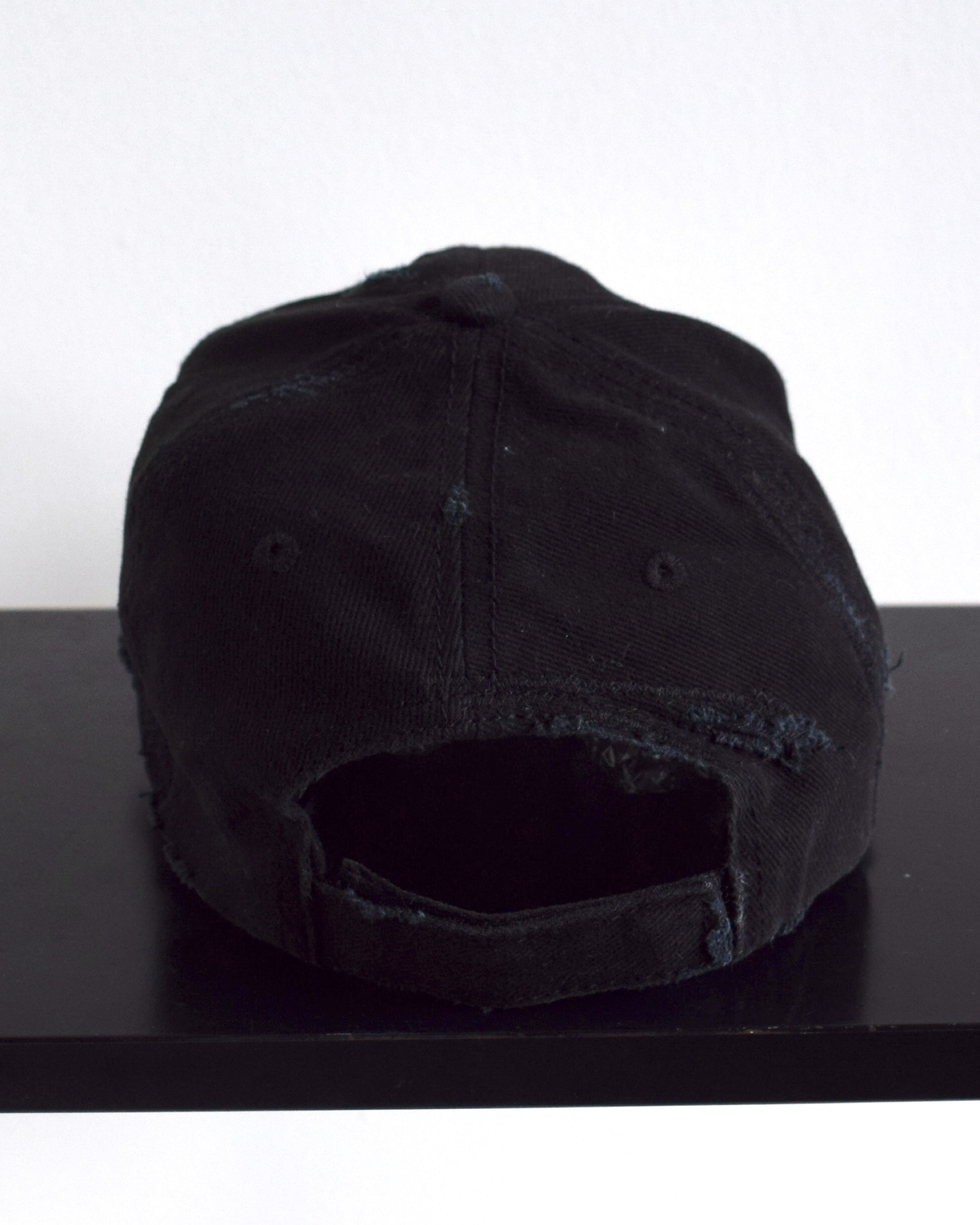 BALANCE OKAYAMA / BALANCE oval logo Distressed cap - No.4