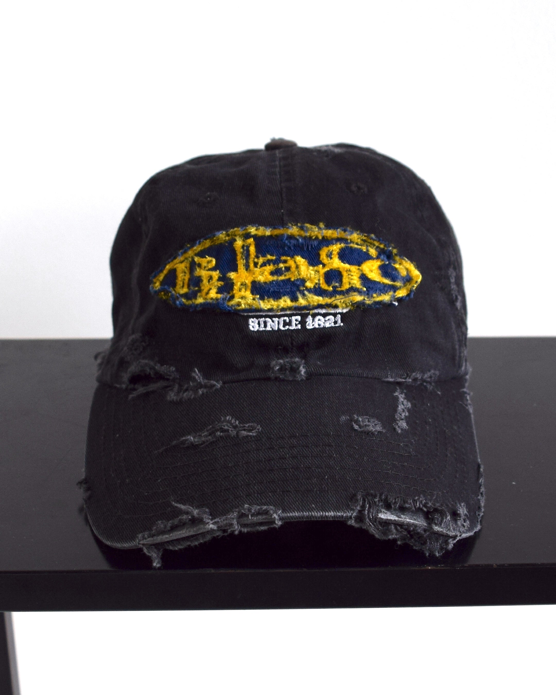 BALANCE OKAYAMA / BALANCE oval logo Distressed cap - No.11