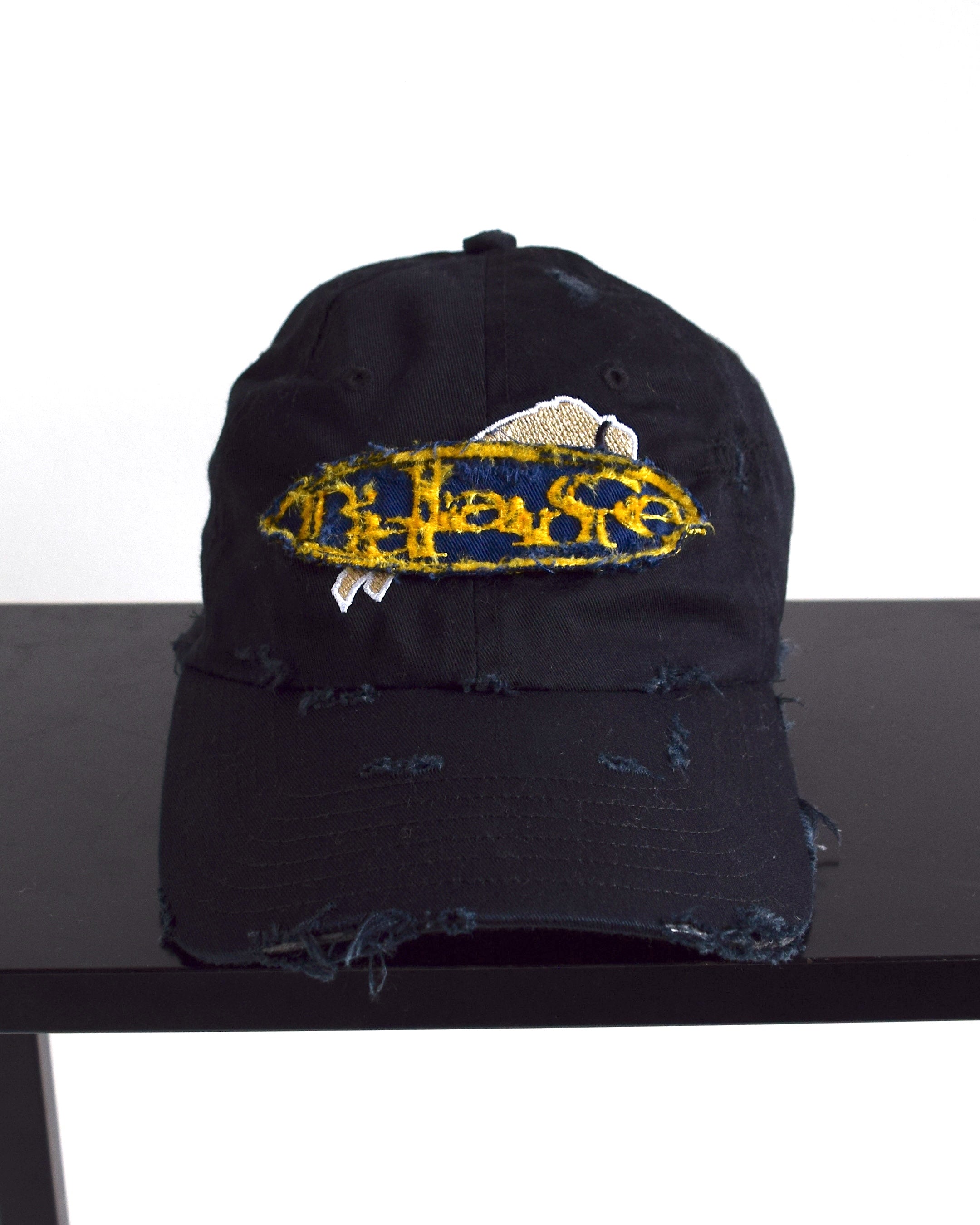 BALANCE OKAYAMA / BALANCE oval logo Distressed cap - No.21