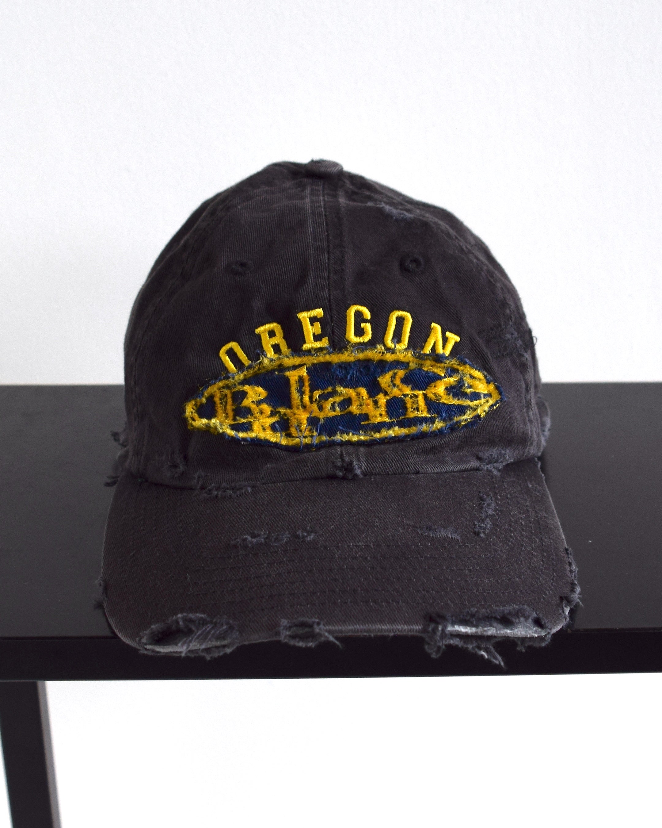 BALANCE OKAYAMA / BALANCE oval logo Distressed cap - No.20
