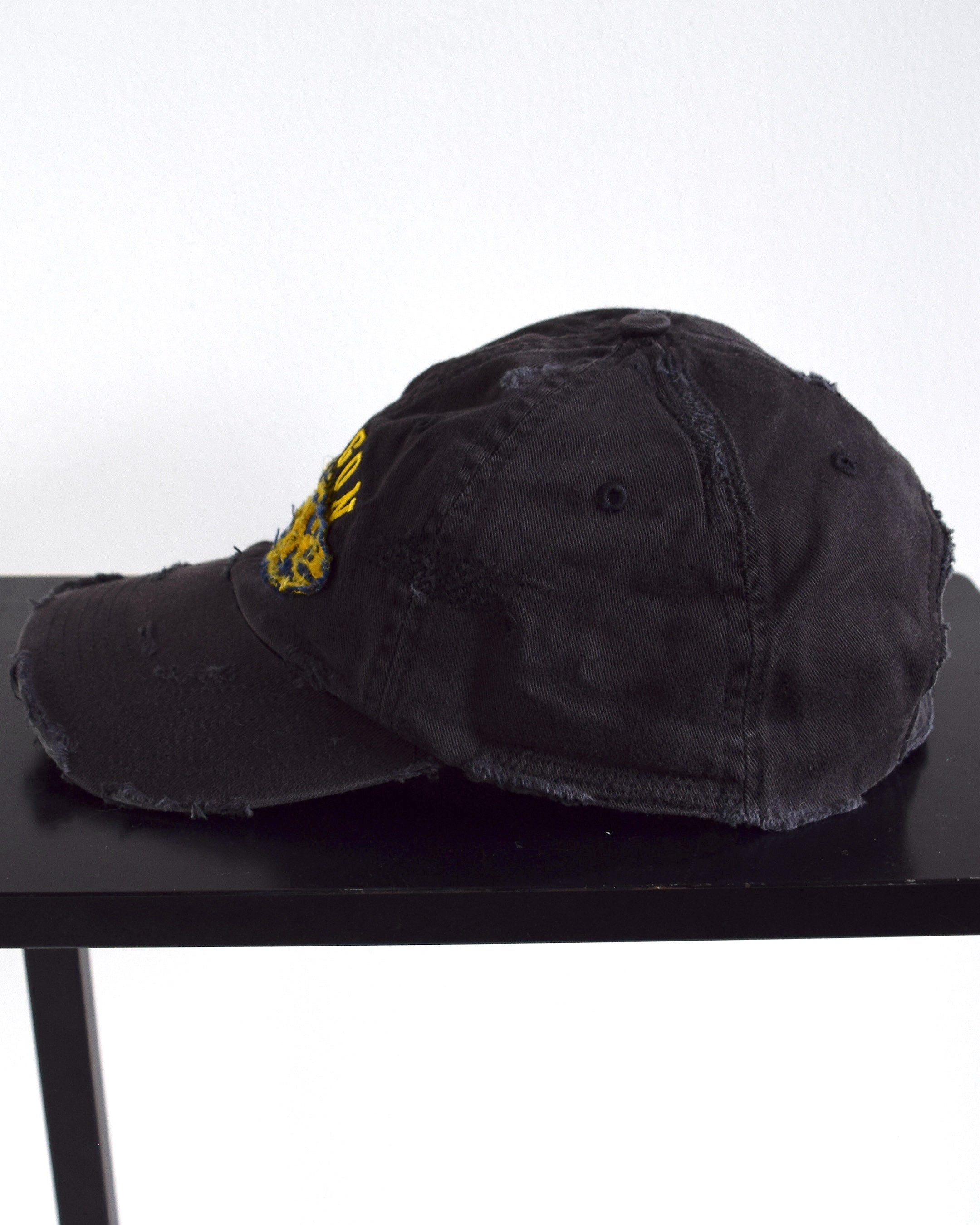 BALANCE OKAYAMA / BALANCE oval logo Distressed cap - No.20