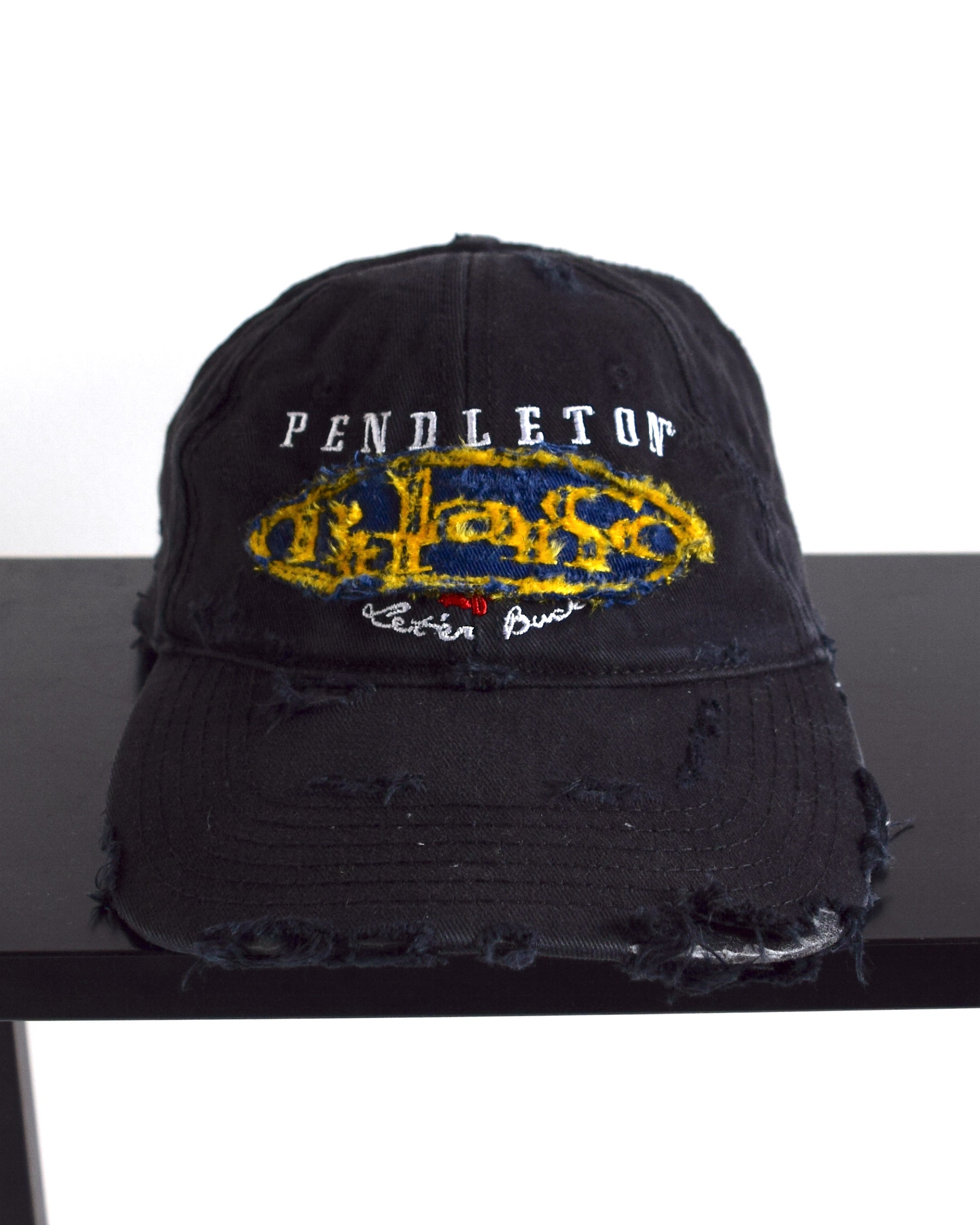 BALANCE OKAYAMA / BALANCE oval logo Distressed cap - No.13