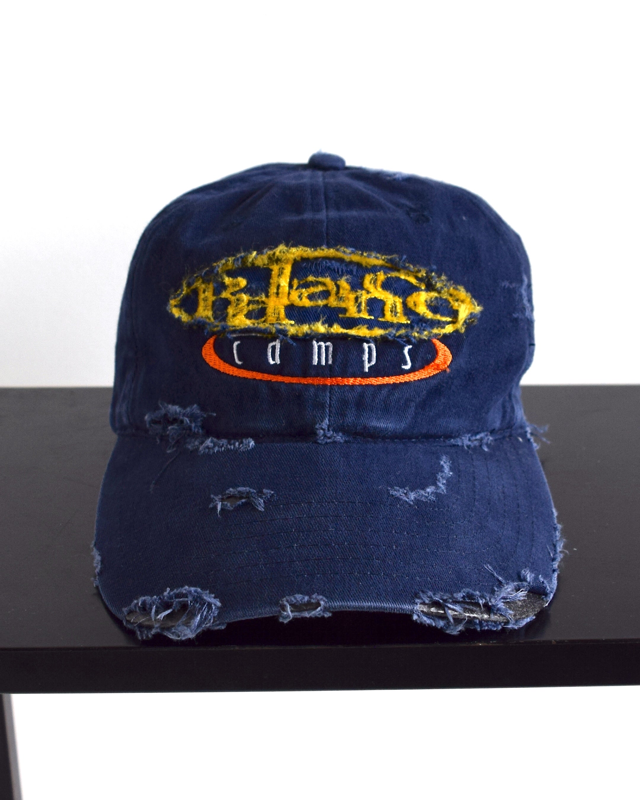 BALANCE OKAYAMA / BALANCE oval logo Distressed cap - No.6