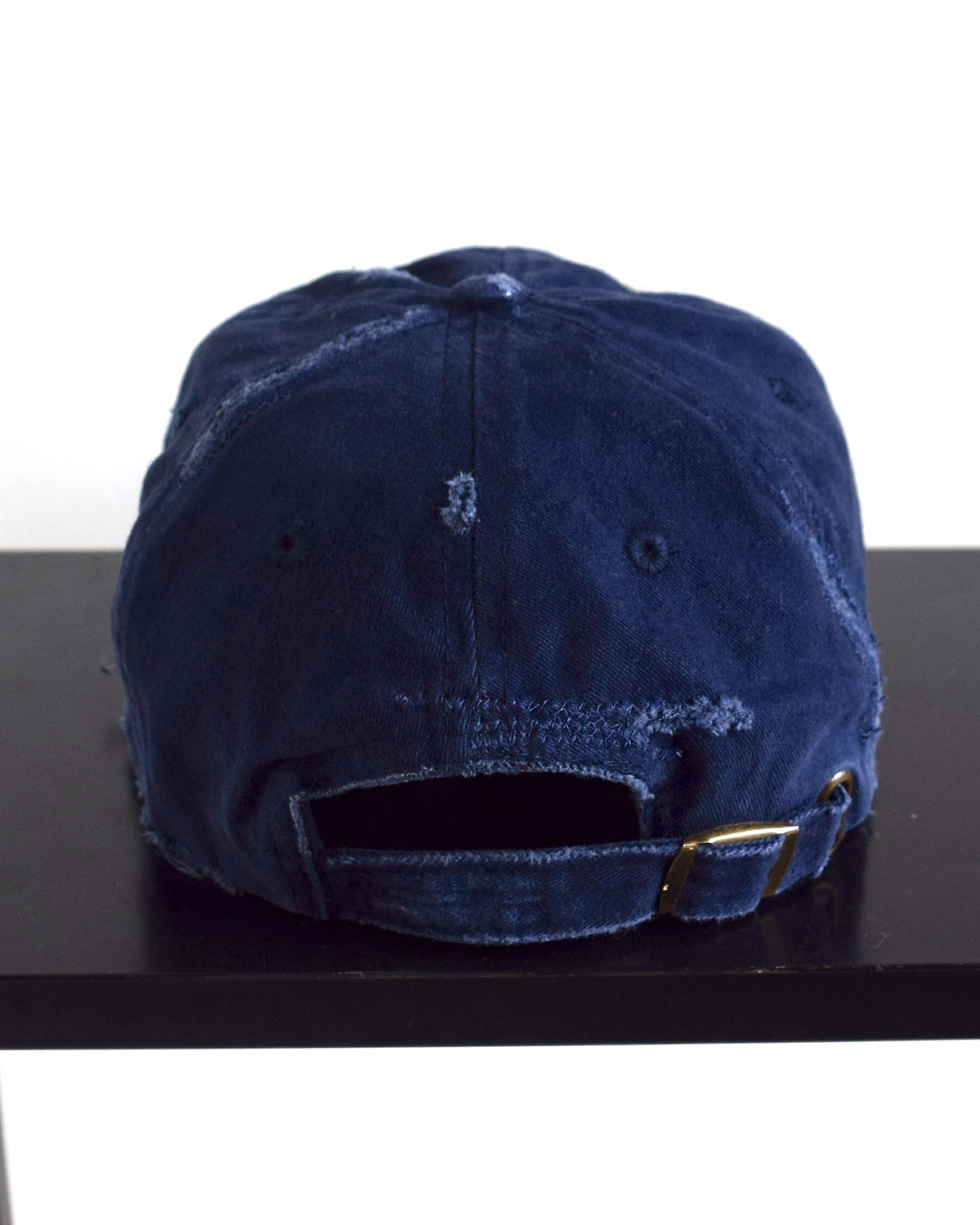 BALANCE OKAYAMA / BALANCE oval logo Distressed cap - No.6