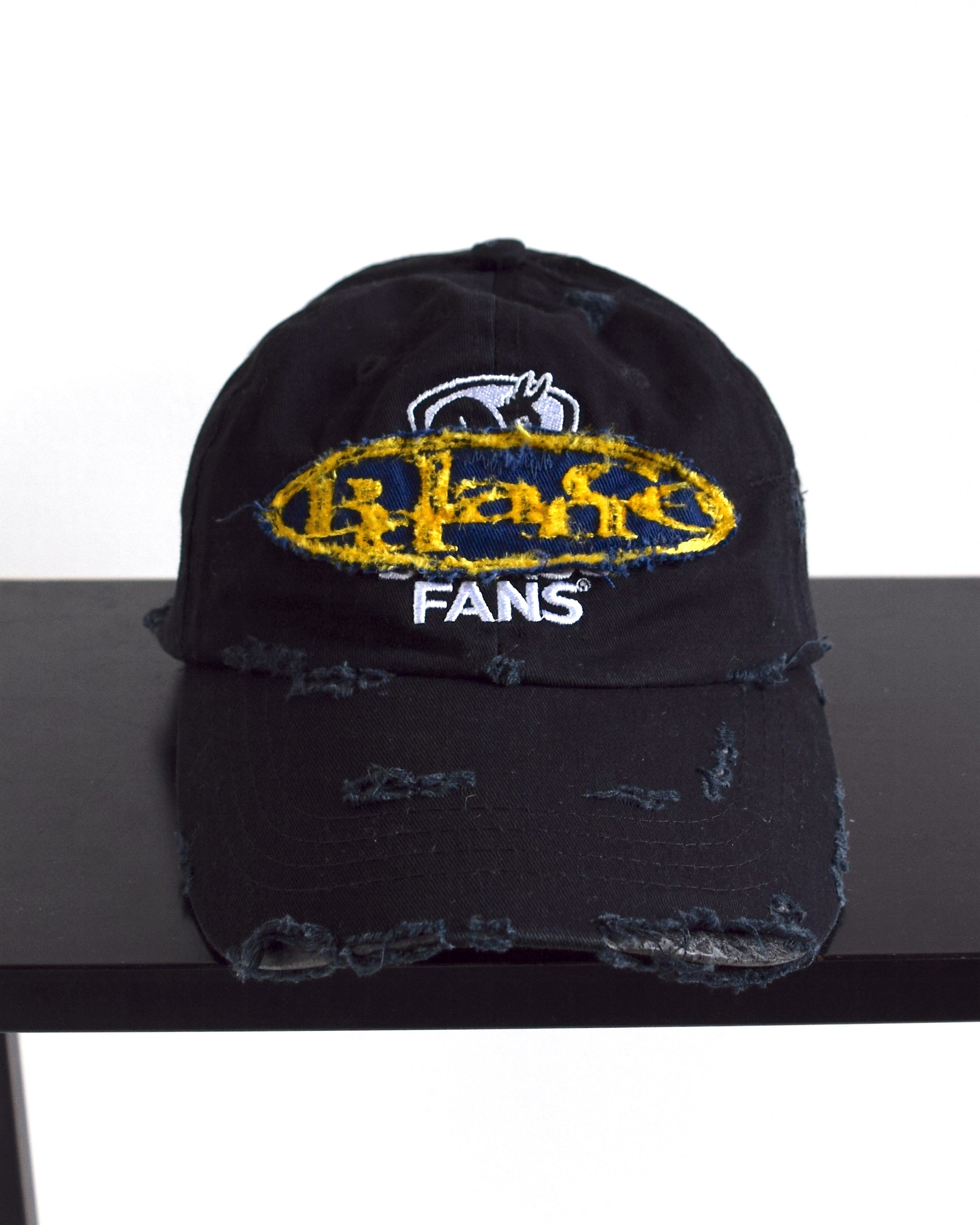BALANCE OKAYAMA / BALANCE oval logo Distressed cap - No.2