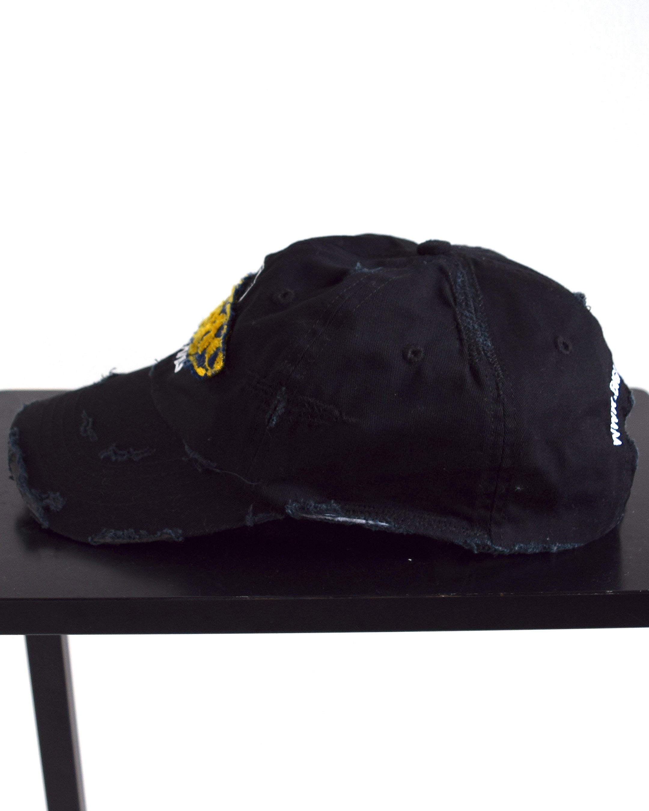 BALANCE OKAYAMA / BALANCE oval logo Distressed cap - No.2