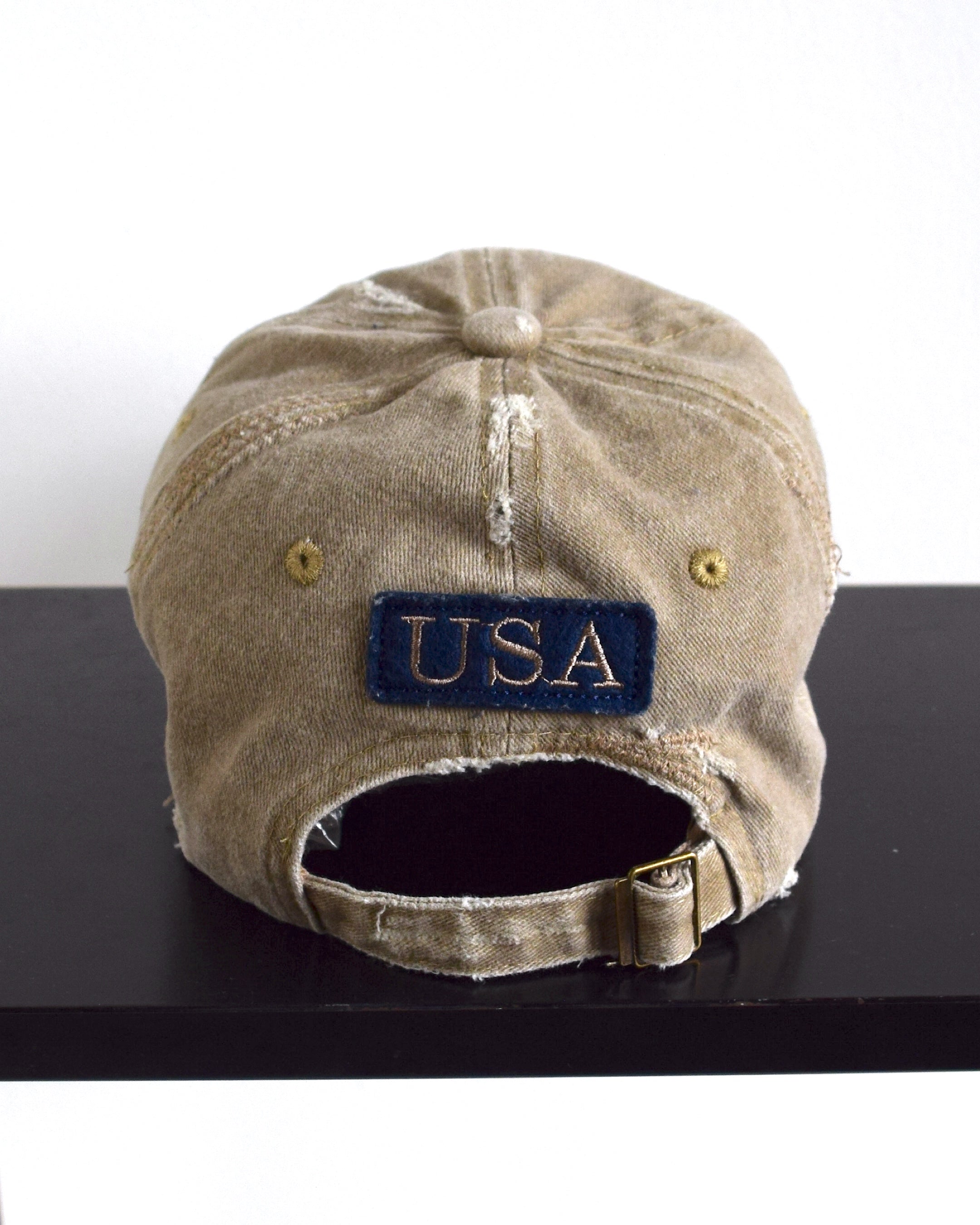 BALANCE OKAYAMA / BALANCE oval logo Distressed cap - No.5