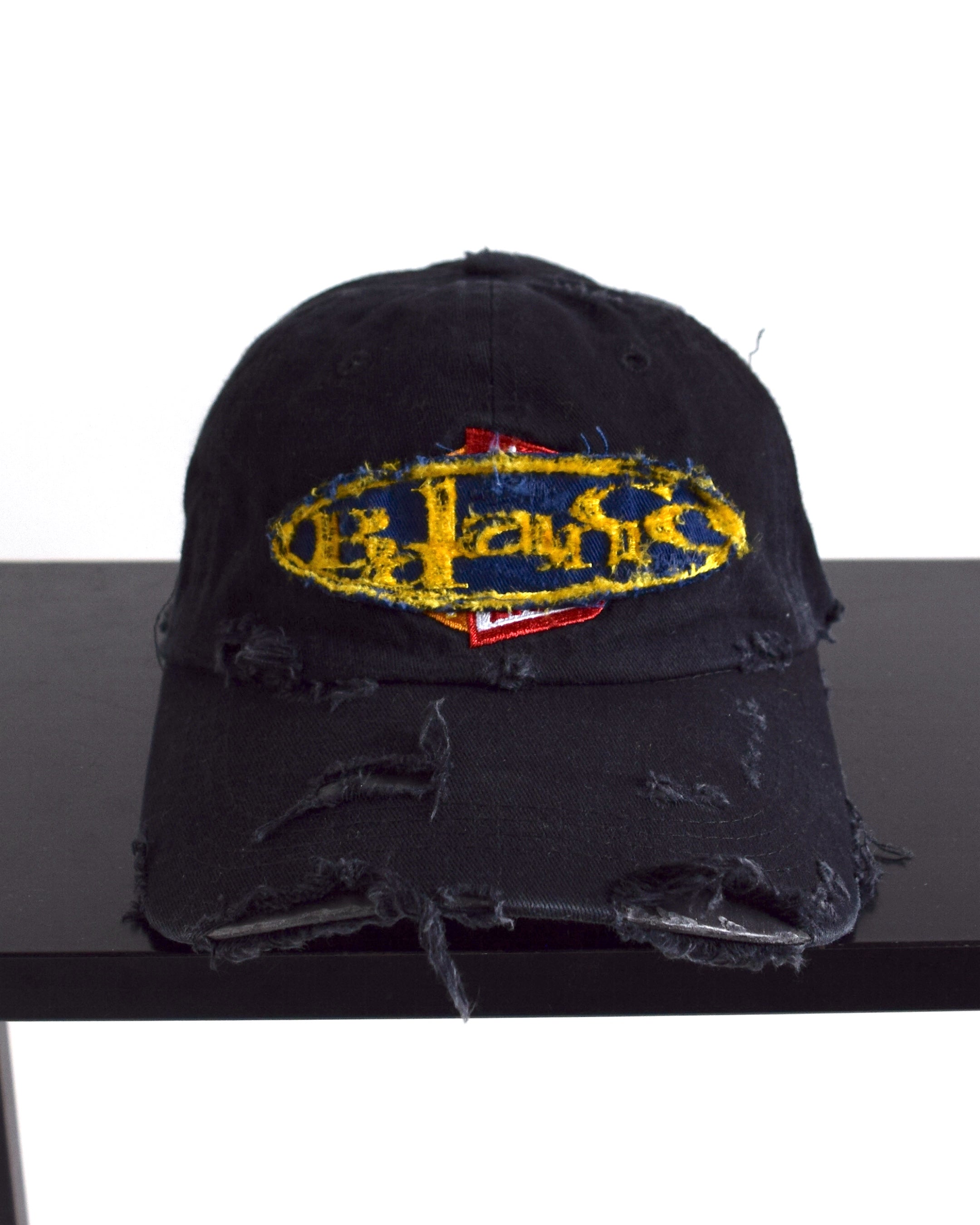 BALANCE OKAYAMA / BALANCE oval logo Distressed cap - No.14