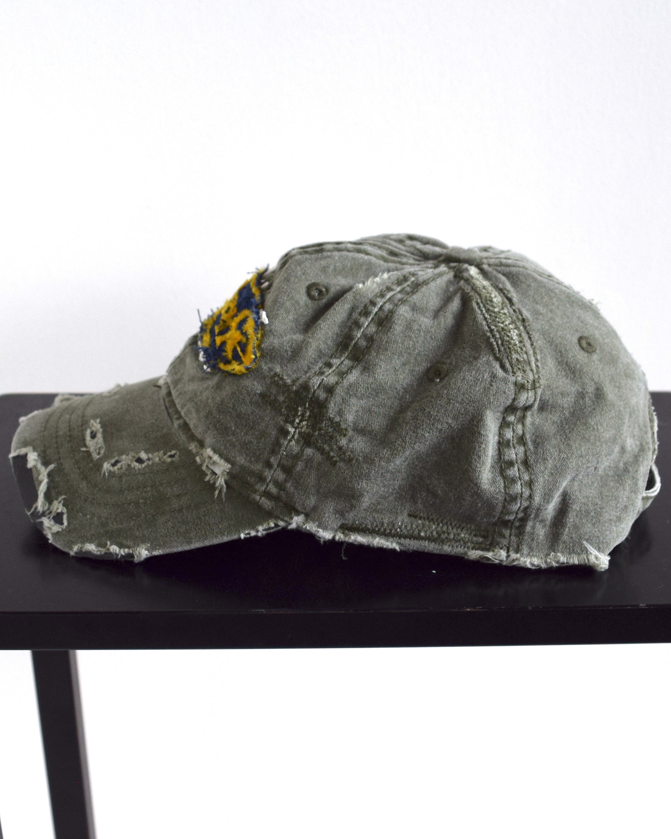 BALANCE OKAYAMA / BALANCE oval logo Distressed cap - No.22