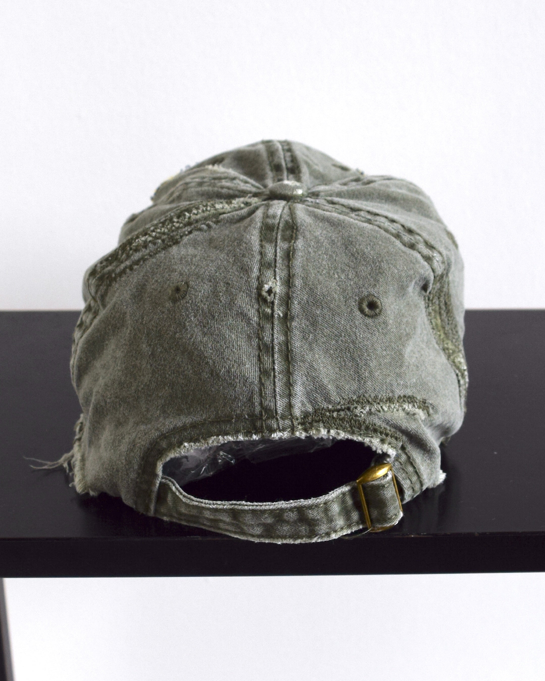 BALANCE OKAYAMA / BALANCE oval logo Distressed cap - No.22