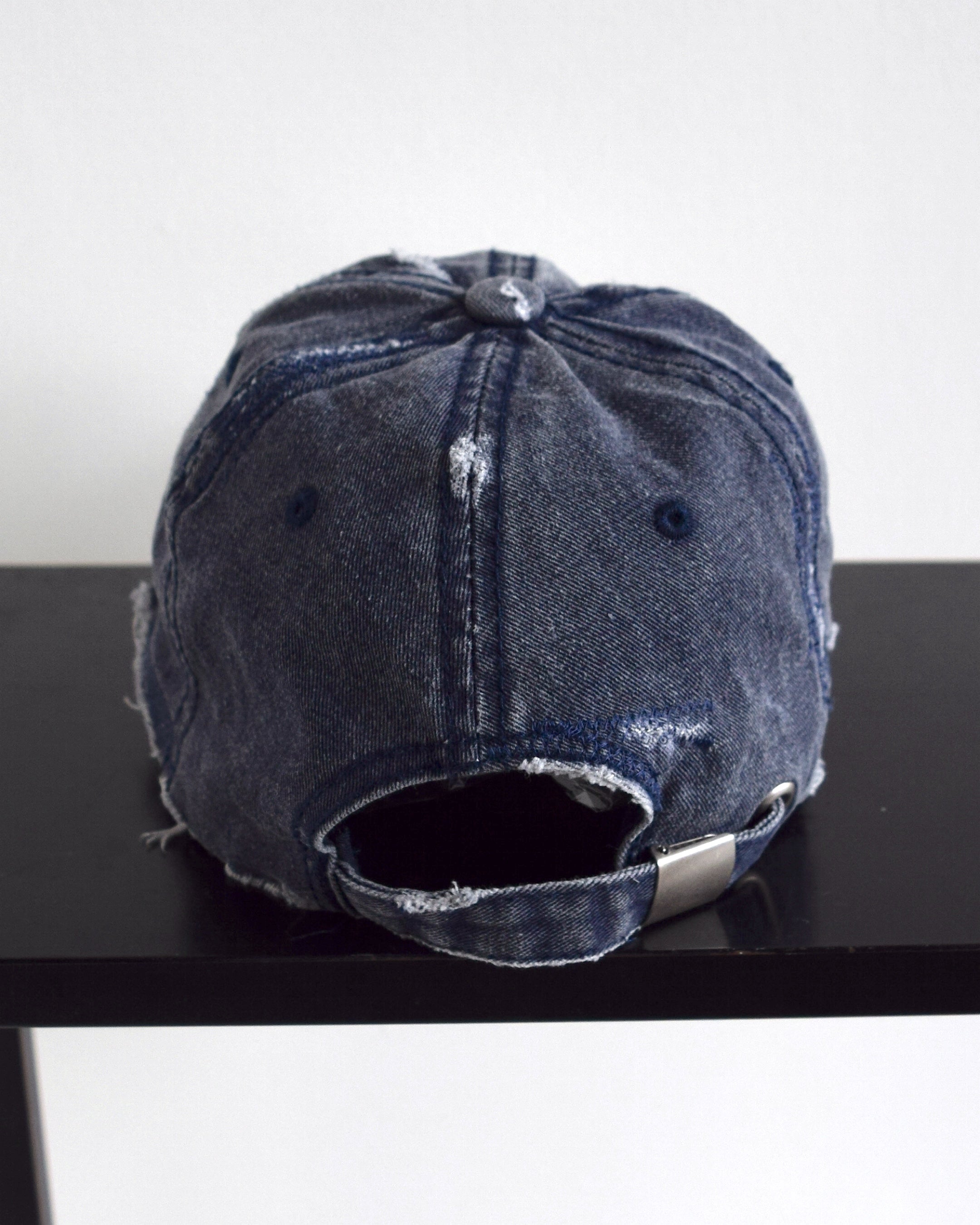 BALANCE OKAYAMA / BALANCE oval logo Distressed cap - No.8