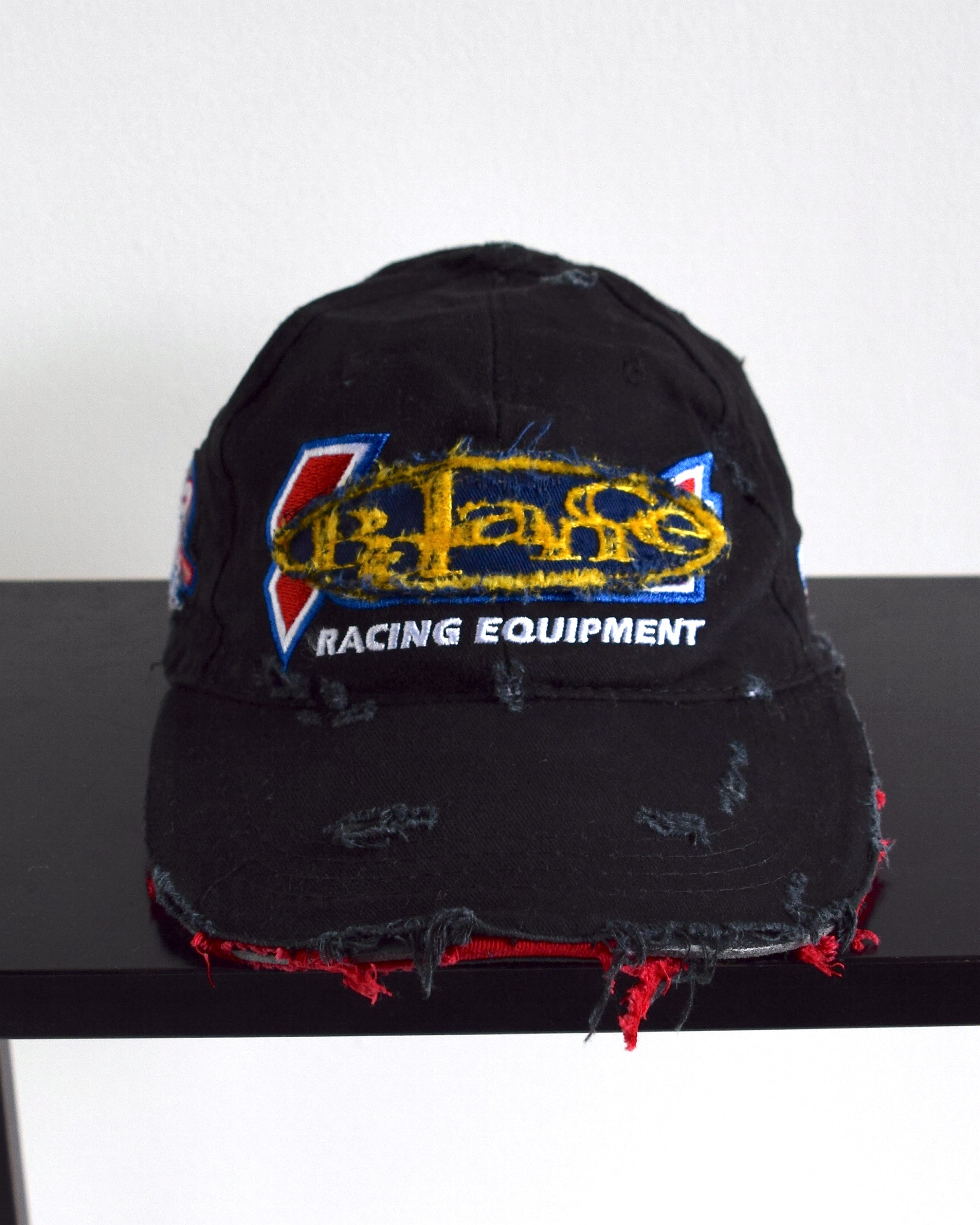 BALANCE OKAYAMA / BALANCE oval logo Distressed cap - No.15