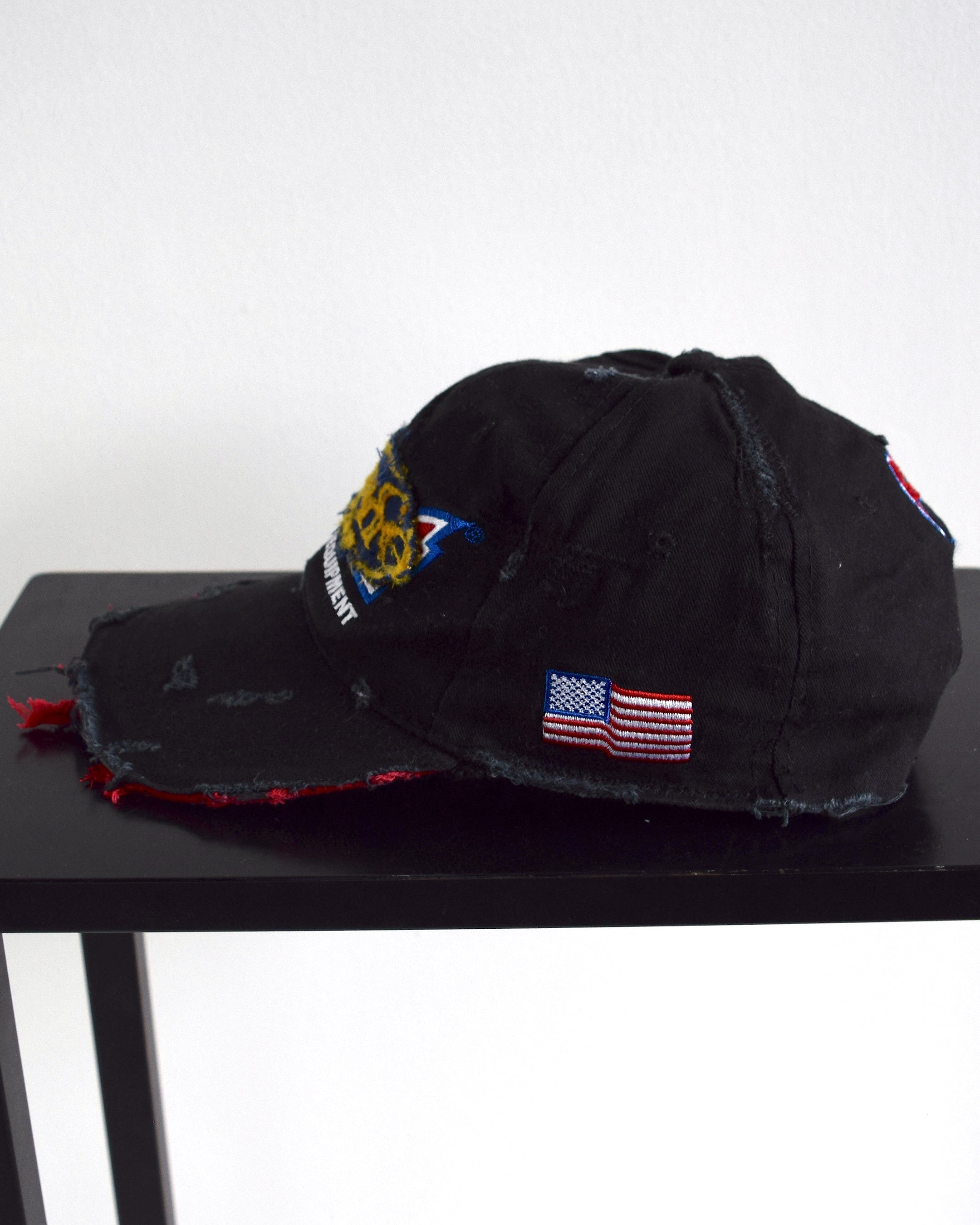 BALANCE OKAYAMA / BALANCE oval logo Distressed cap - No.15