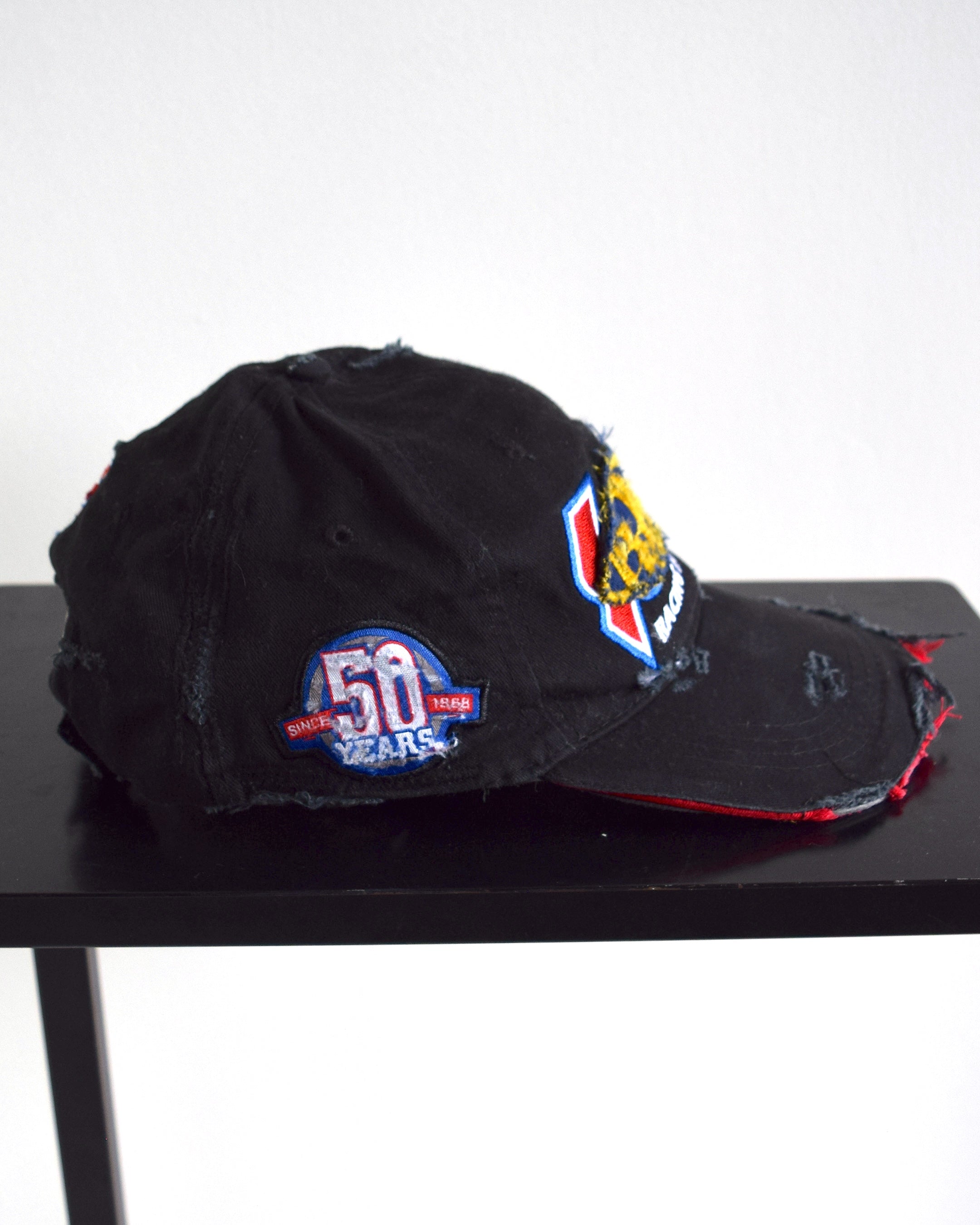 BALANCE OKAYAMA / BALANCE oval logo Distressed cap - No.15