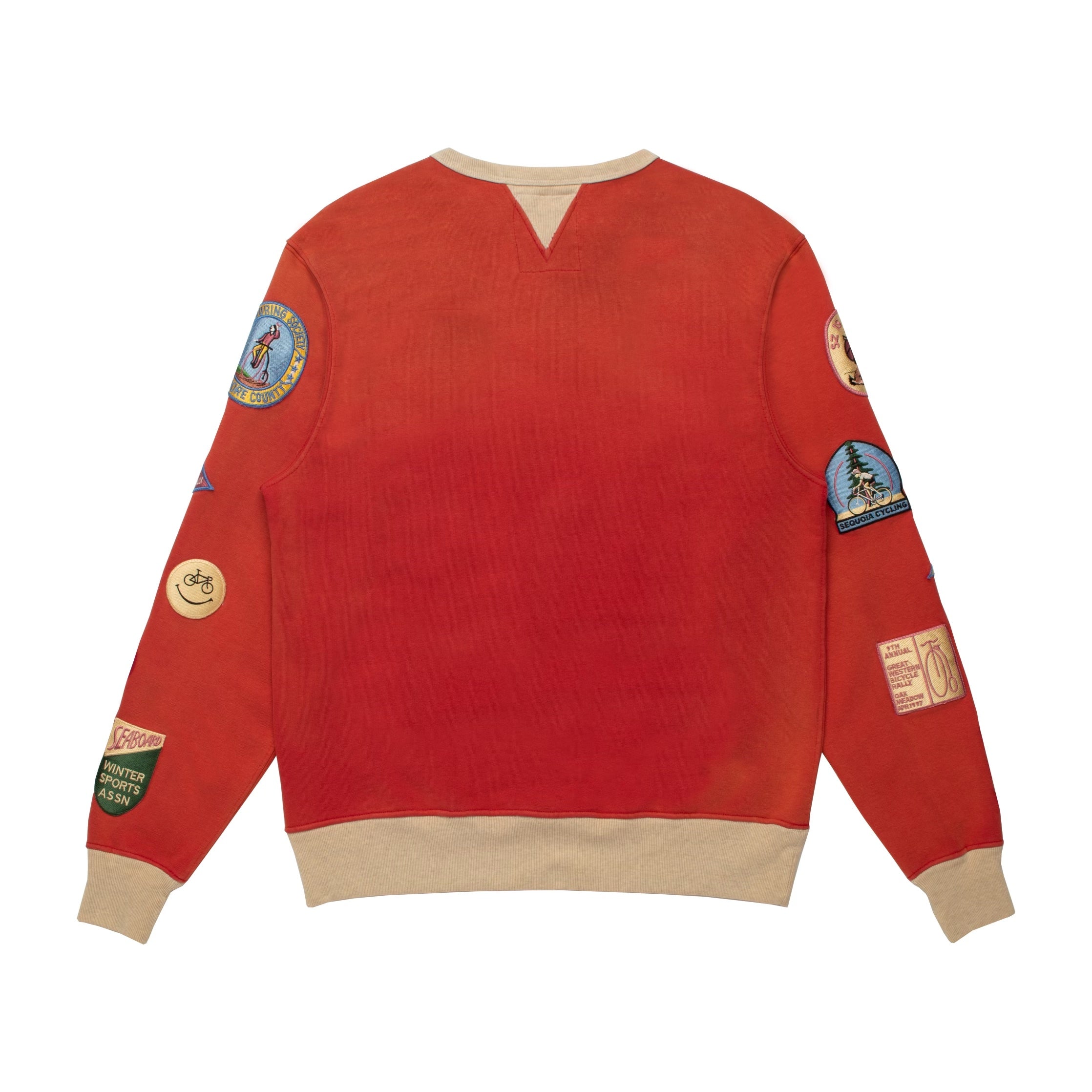 samuel zelig / Sycamore Cycling Crewneck - RED