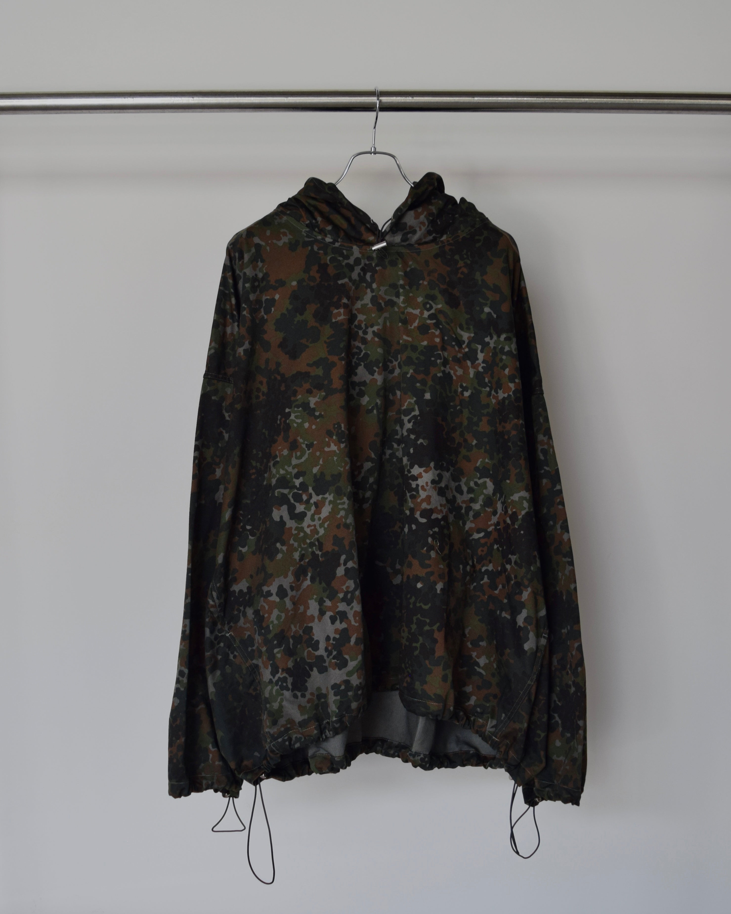 LES SIX / sniper hoodie - German camo dyed