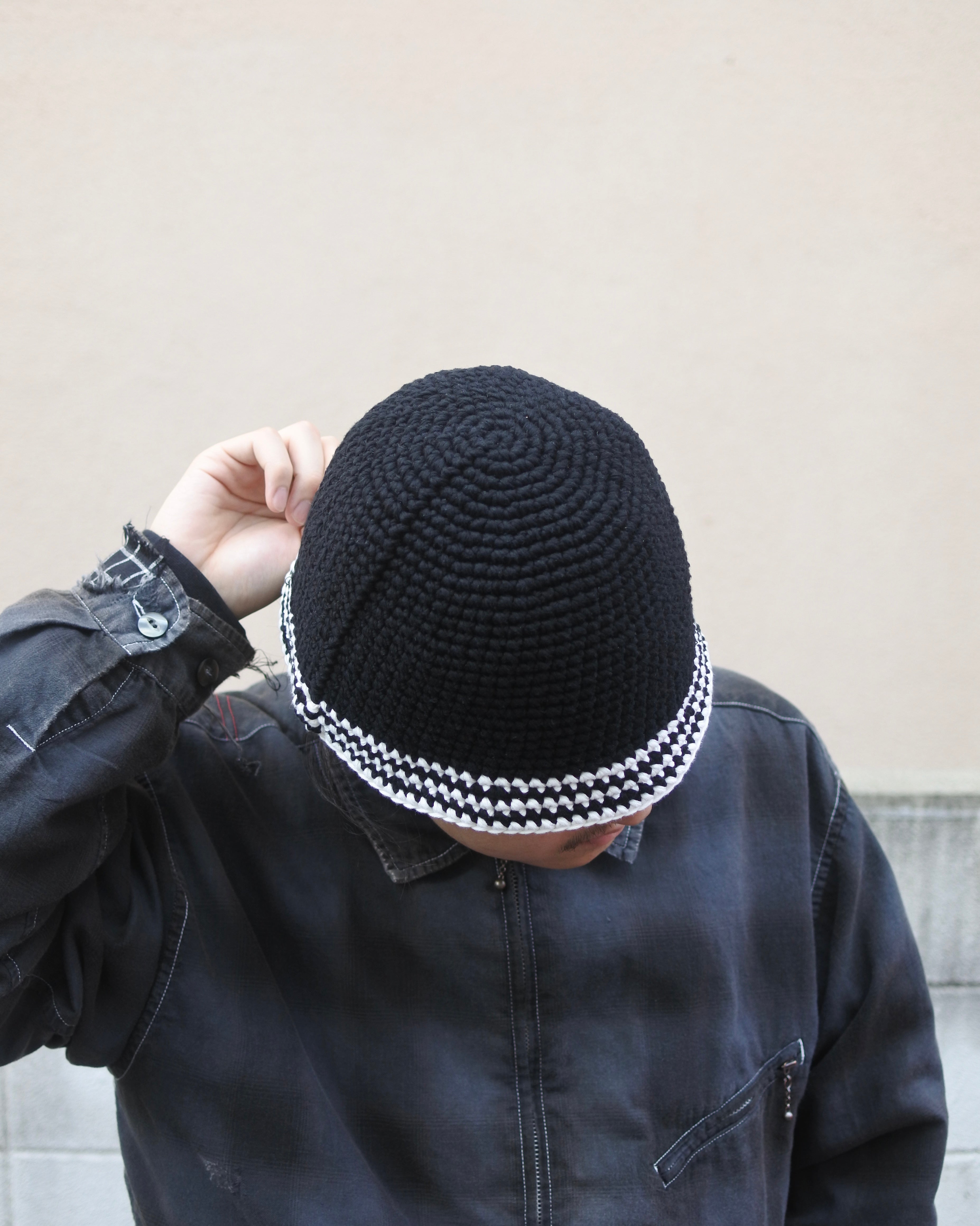 FLEUR / BOARDER HAT - BLACK [BALANCE EXCLUSIVE]
