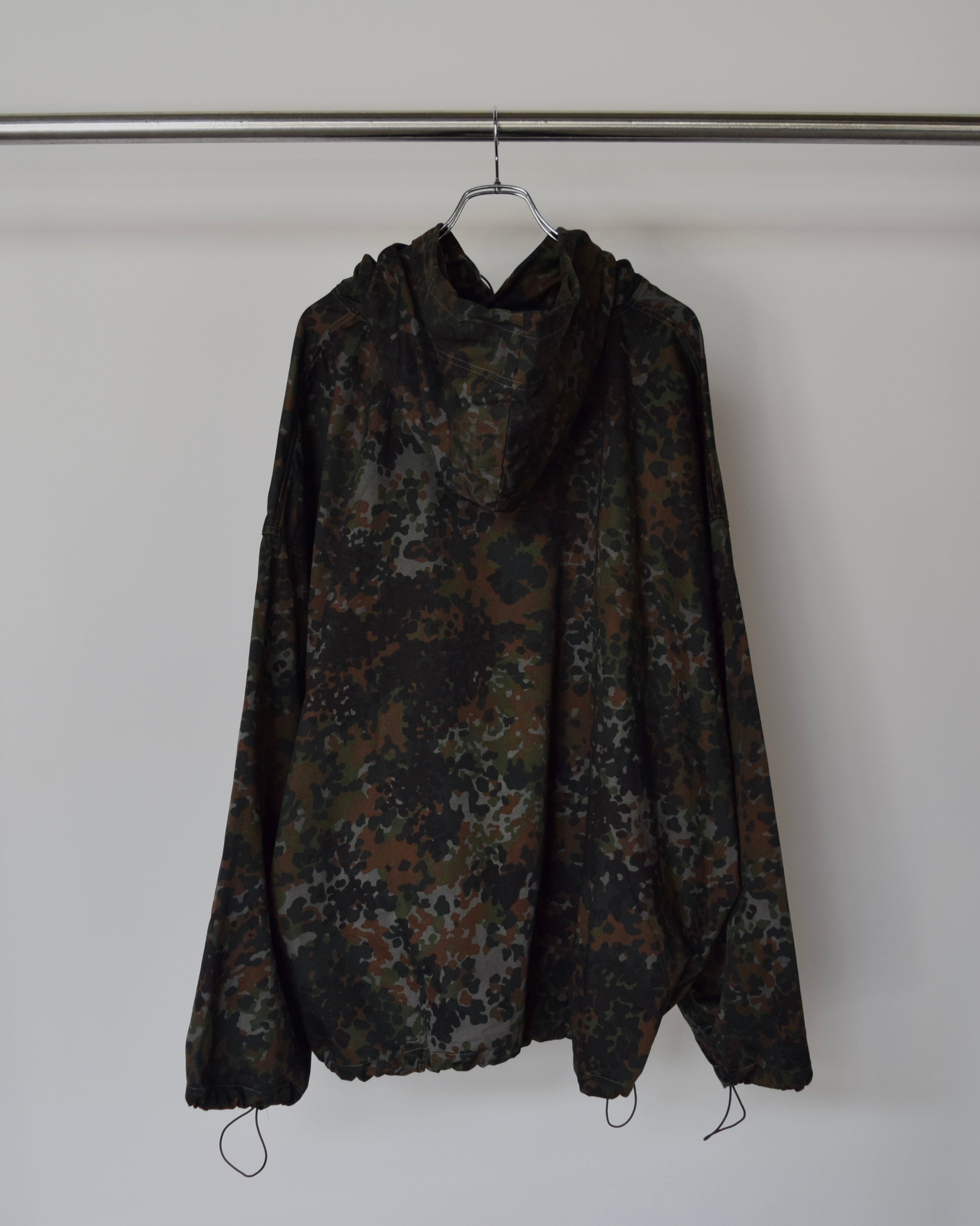 LES SIX / sniper hoodie - German camo dyed