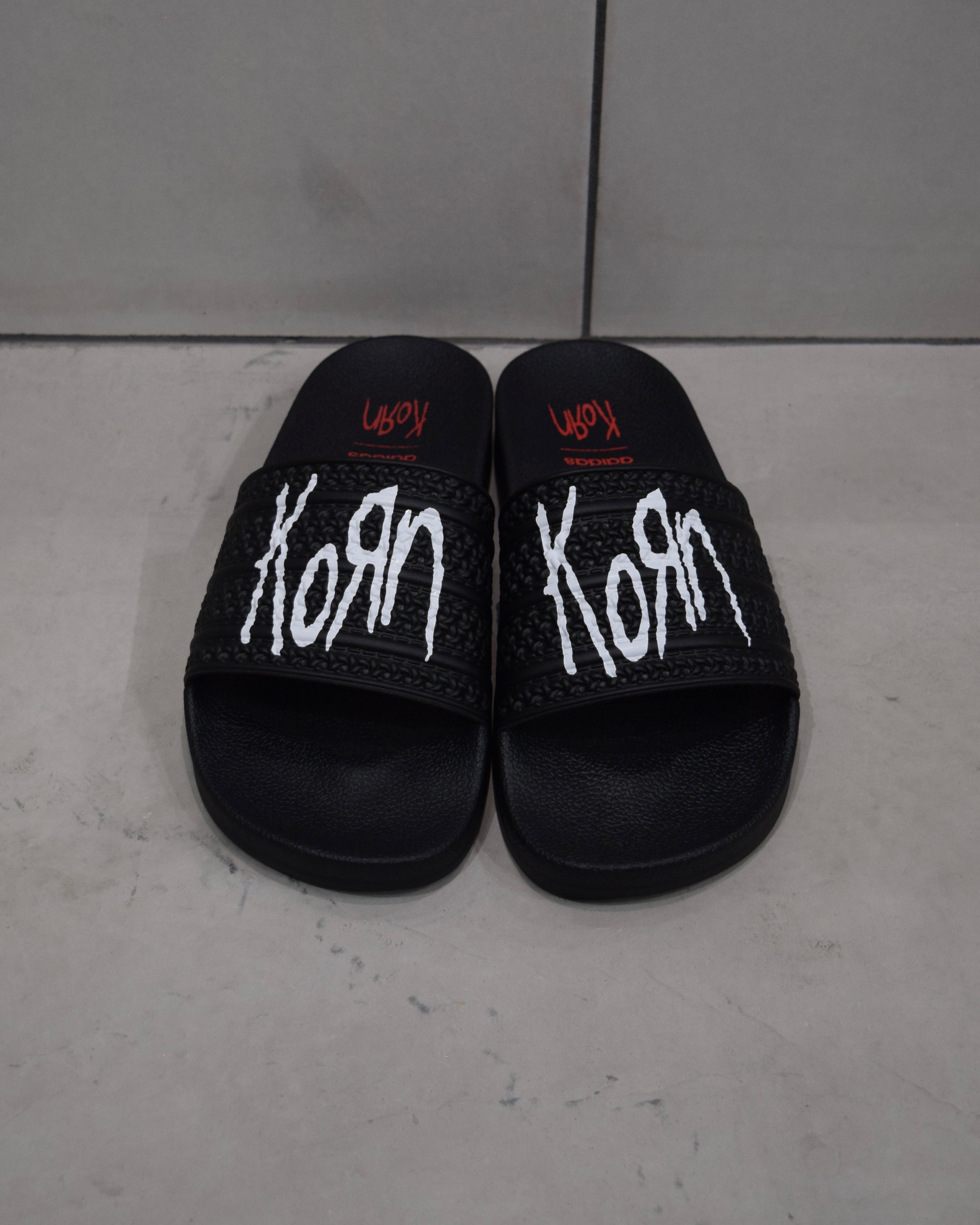 ADIDAS×KoRn / ADILETTE KORN - BLACK